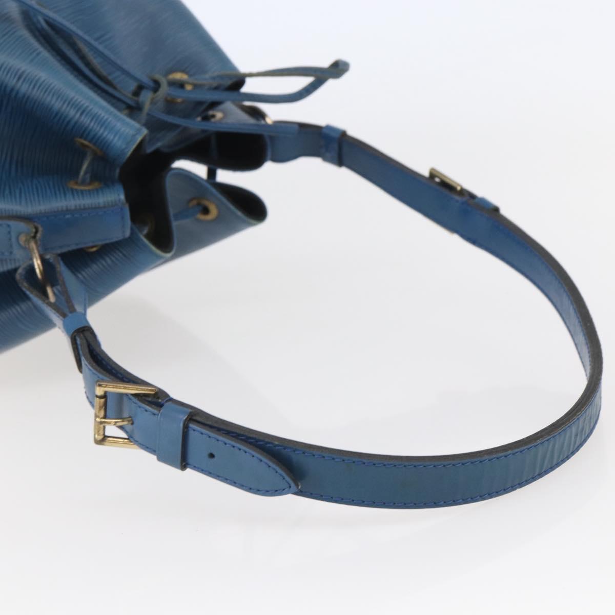 LOUIS VUITTON Epi Noe Shoulder Bag Toledo Blue M44005 LV Auth 144906