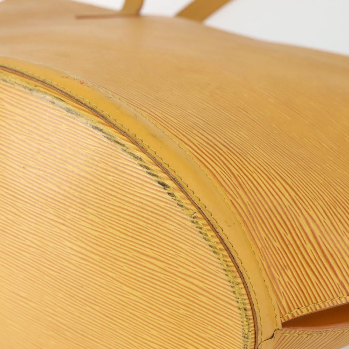 LOUIS VUITTON Epi Saint Jacques Shopping Shoulder Bag Yellow M52269 Auth 144909