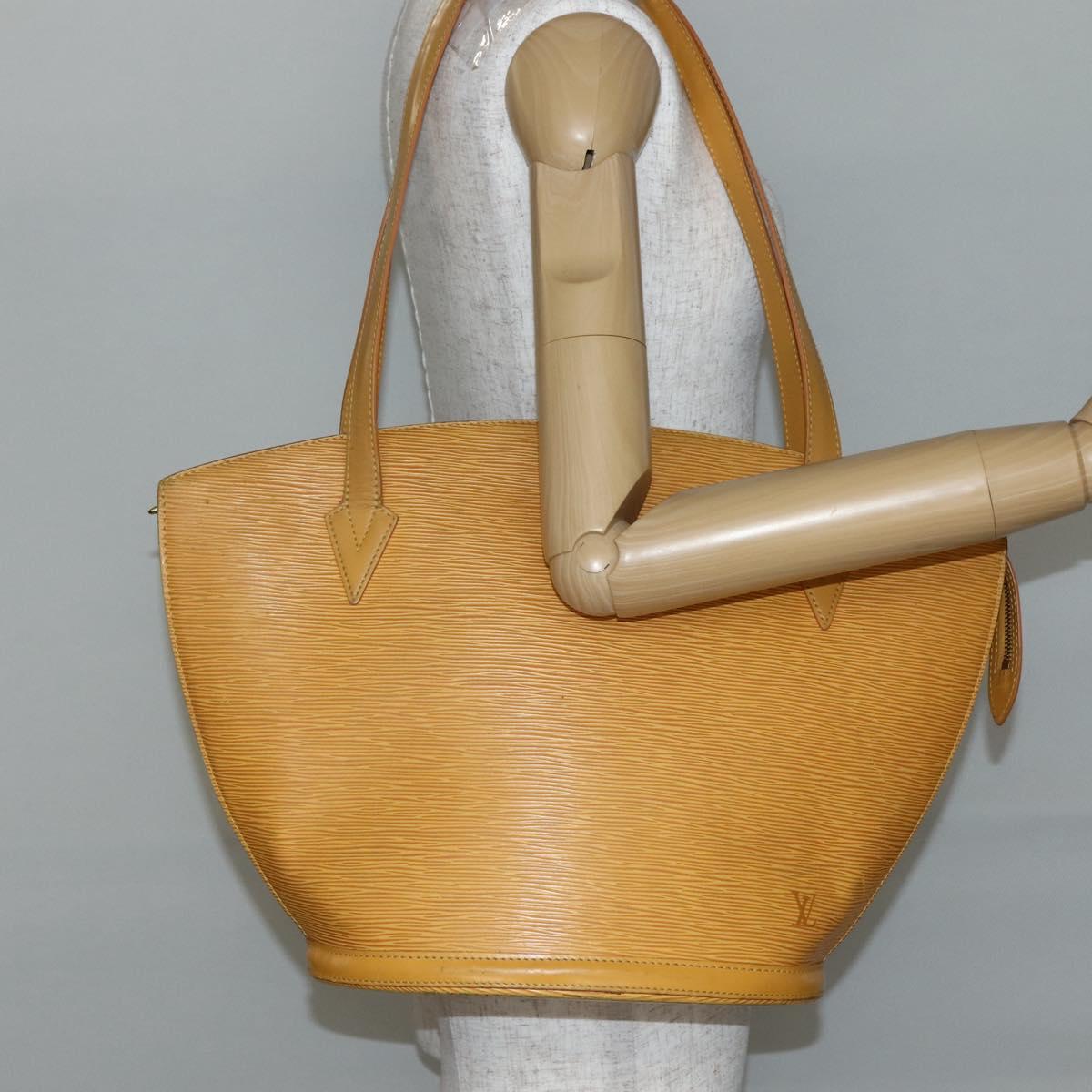 LOUIS VUITTON Epi Saint Jacques Shopping Shoulder Bag Yellow M52269 Auth 144909