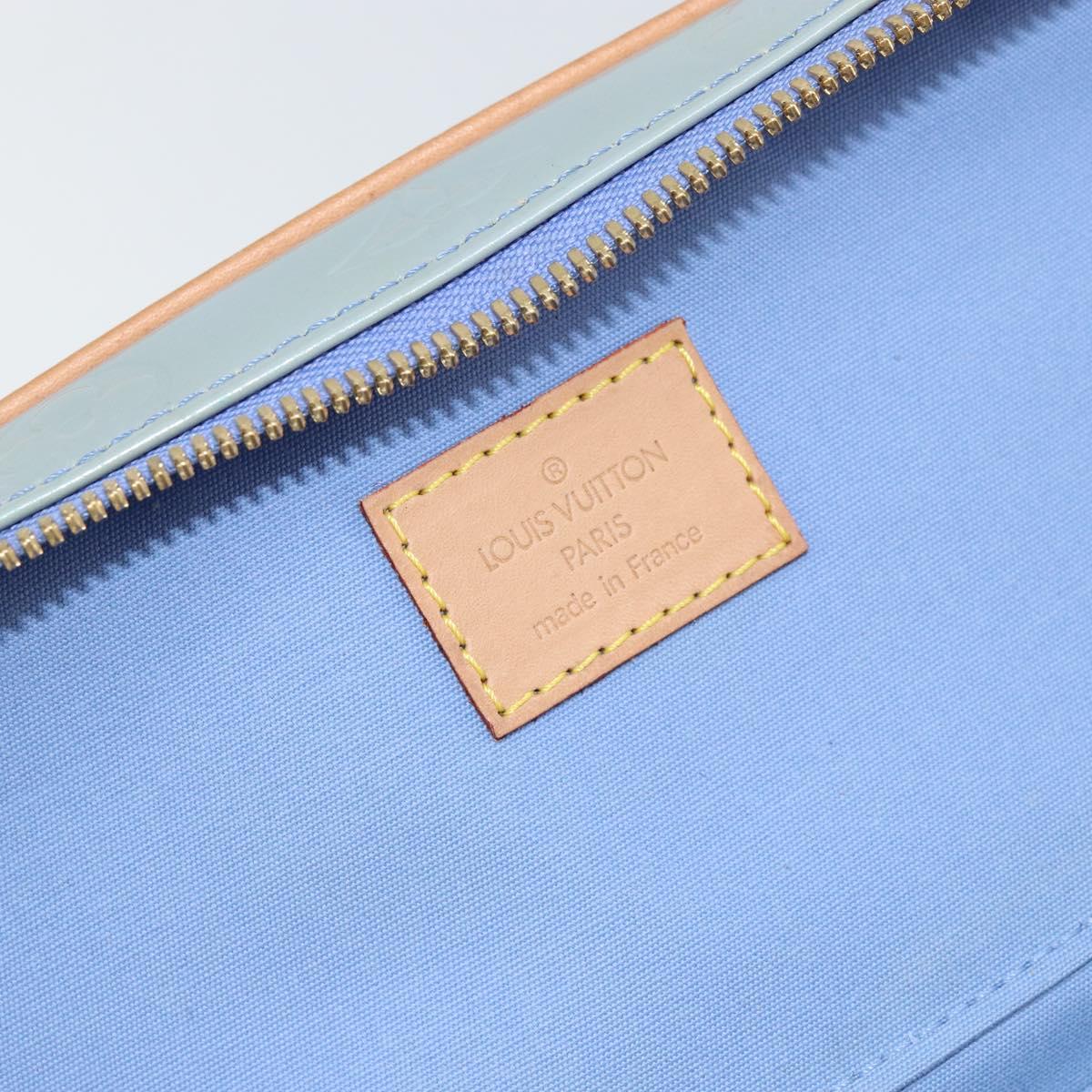 LOUIS VUITTON Monogram Vernis Sullivan Horizontal PM Hand Bag M91266 Auth 144912