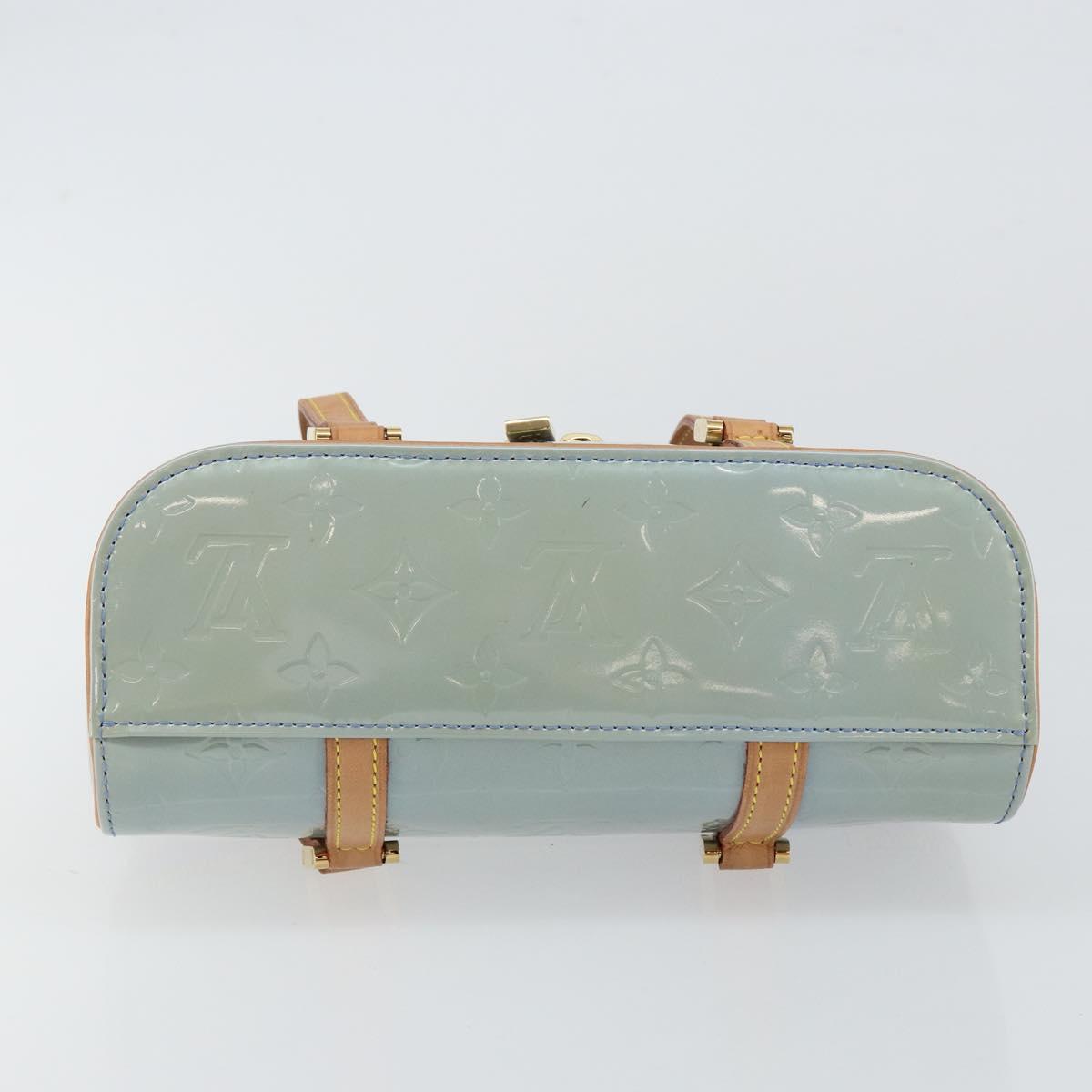 LOUIS VUITTON Monogram Vernis Sullivan Horizontal PM Hand Bag M91266 Auth 144912