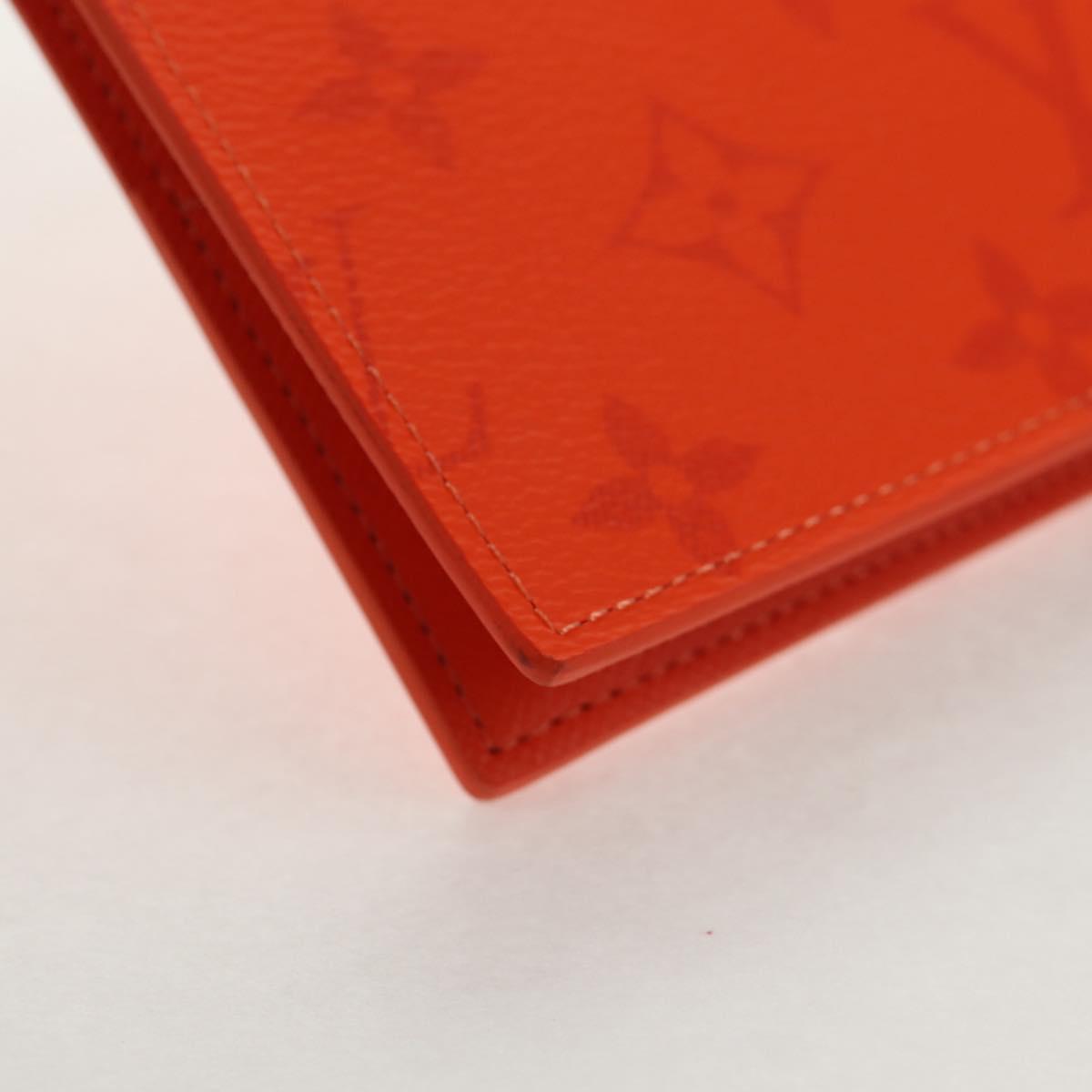 LOUIS VUITTON Tiger Lama Monogram Couverture Passpole NM R97917 LV Auth 144930M