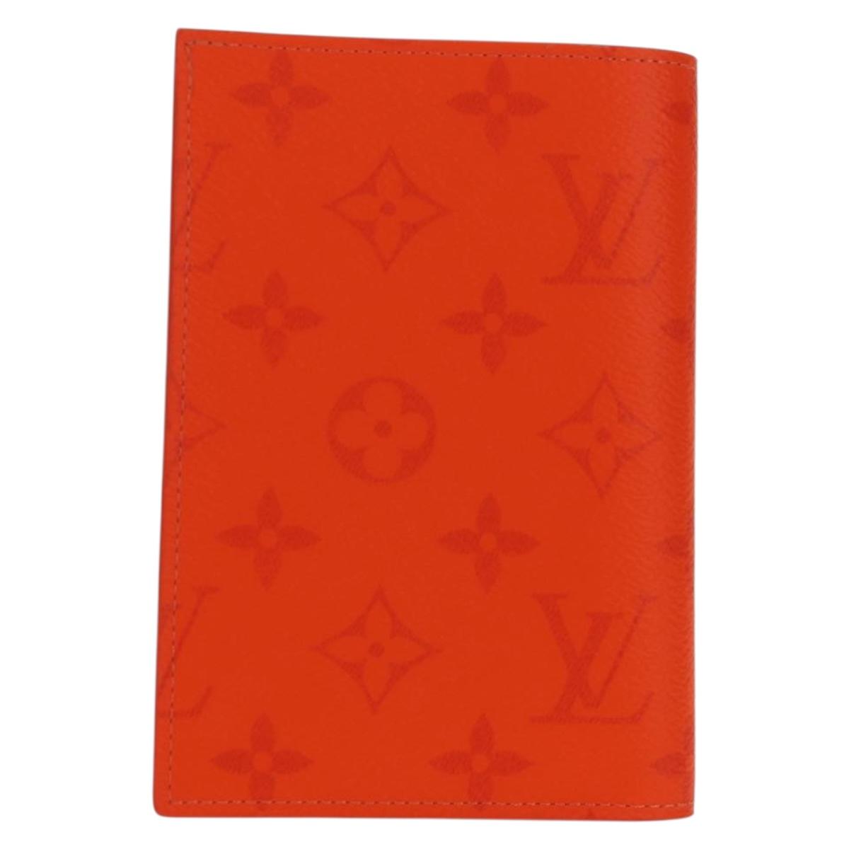 LOUIS VUITTON Tiger Lama Monogram Couverture Passpole NM R97917 LV Auth 144930M
