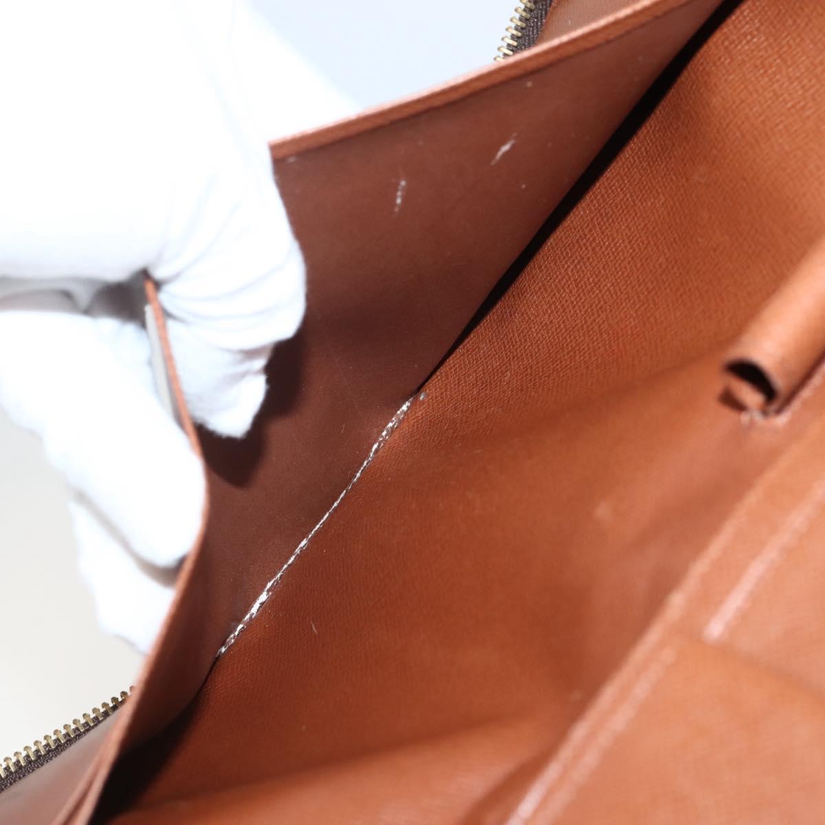 LOUIS VUITTON Monogram Organizer De Voyage Travel Case M60120 LV Auth 144931