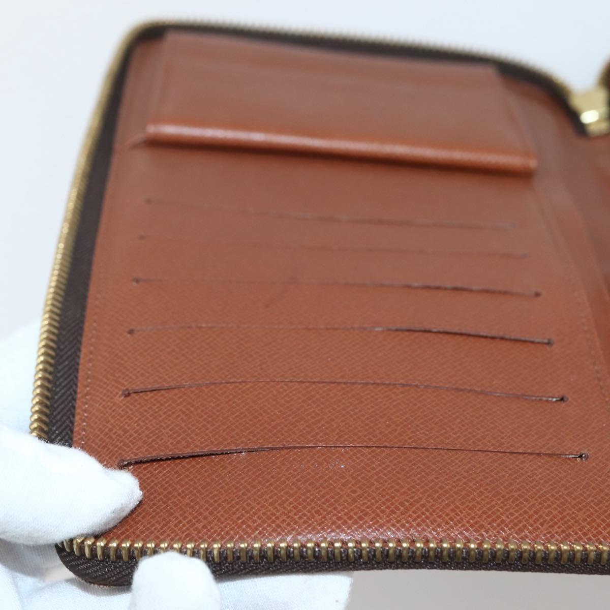 LOUIS VUITTON Monogram Organizer De Voyage Travel Case M60120 LV Auth 144931