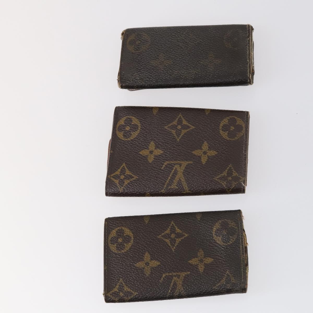 LOUIS VUITTON Monogram Key Case 6Set LV Auth 144941
