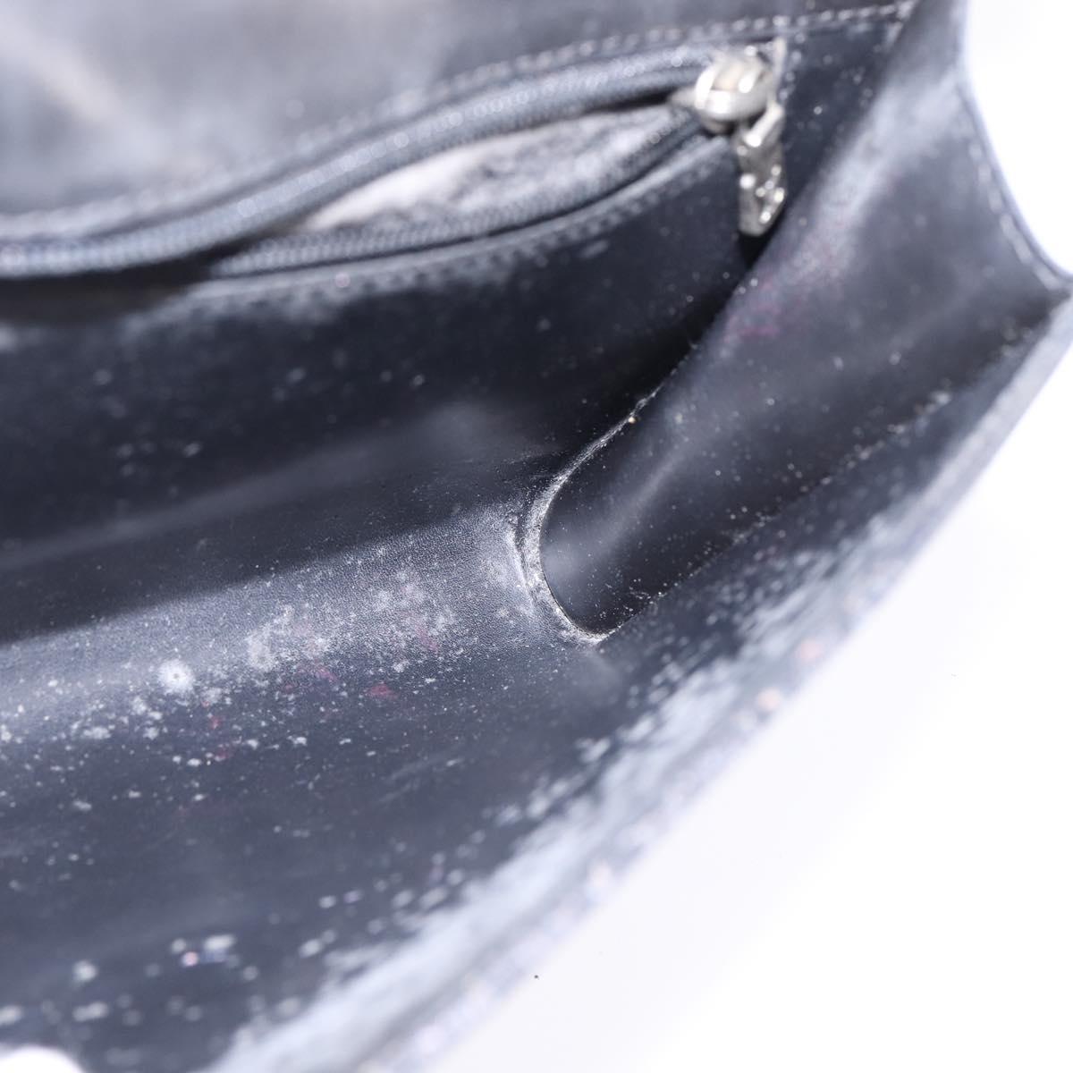 LOUIS VUITTON Epi Pochette Arche Shoulder Bag Black Noir M52572 LV Auth 144945