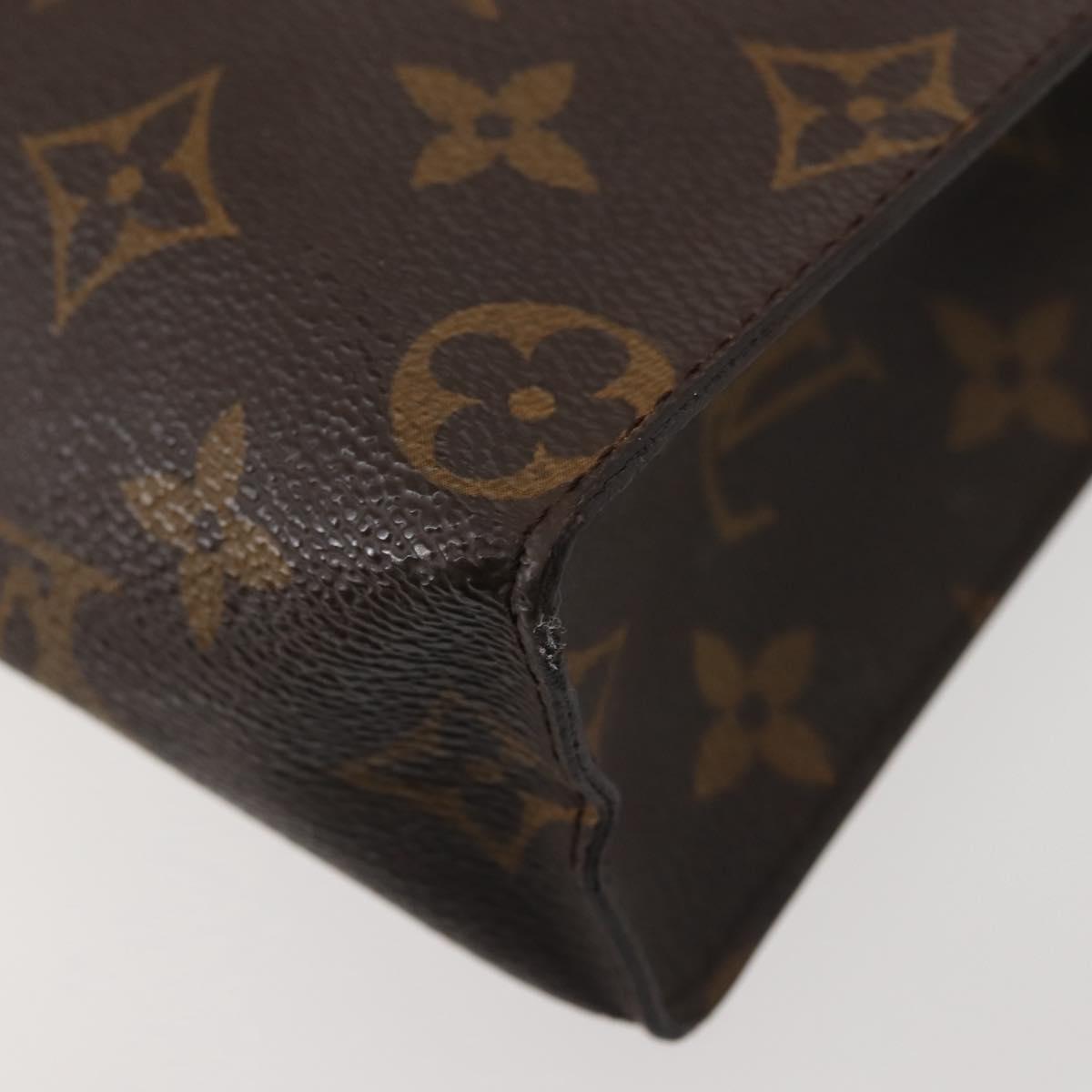 LOUIS VUITTON Monogram Poche Toilette 26 Pouch M47542 LV Auth 144952