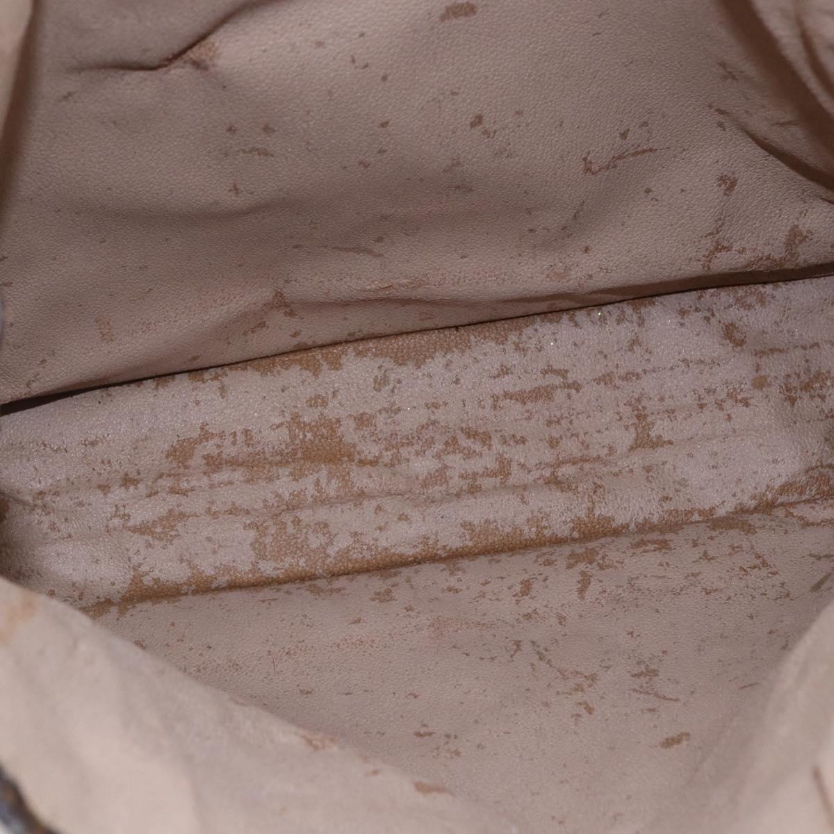 LOUIS VUITTON Monogram Sac Plat Hand Bag M51140 LV Auth 144980