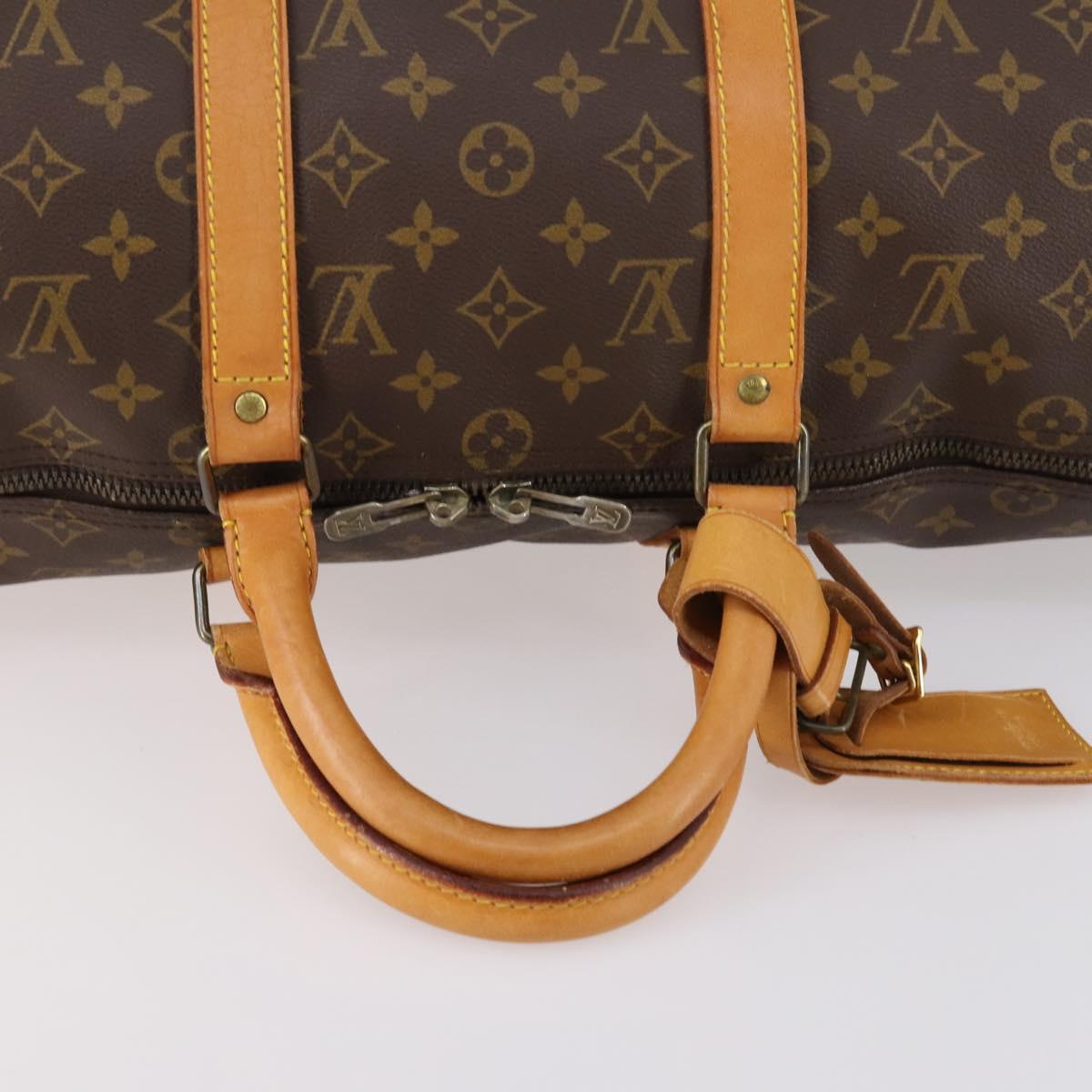 LOUIS VUITTON Monogram Keepall 50 Boston Bag M41426 LV Auth 144983