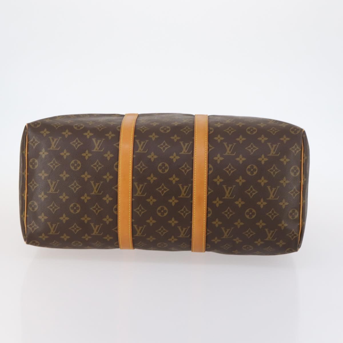 LOUIS VUITTON Monogram Keepall 50 Boston Bag M41426 LV Auth 144983