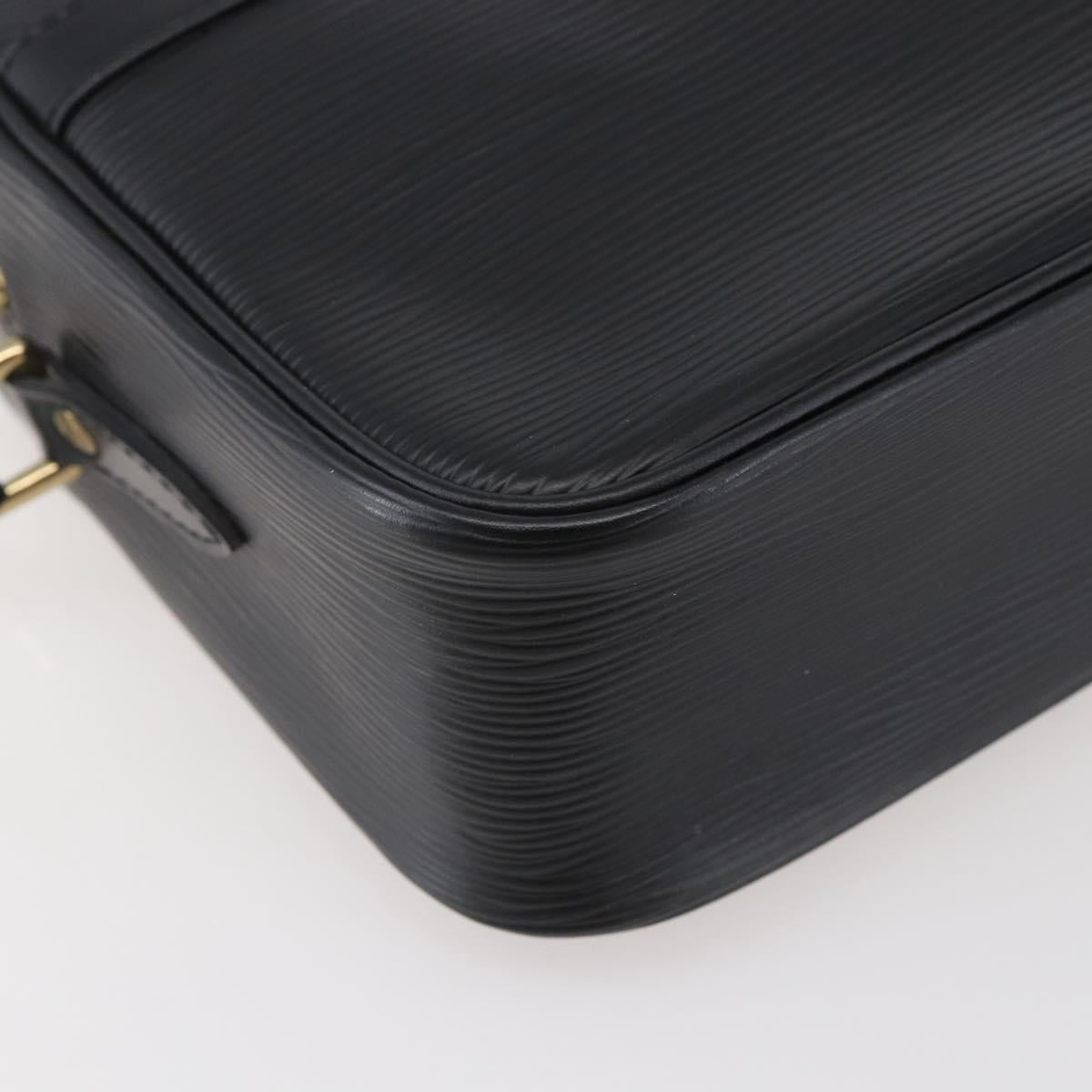 LOUIS VUITTON Epi Trocadero 27 Shoulder Bag Black M52312 LV Auth 144997