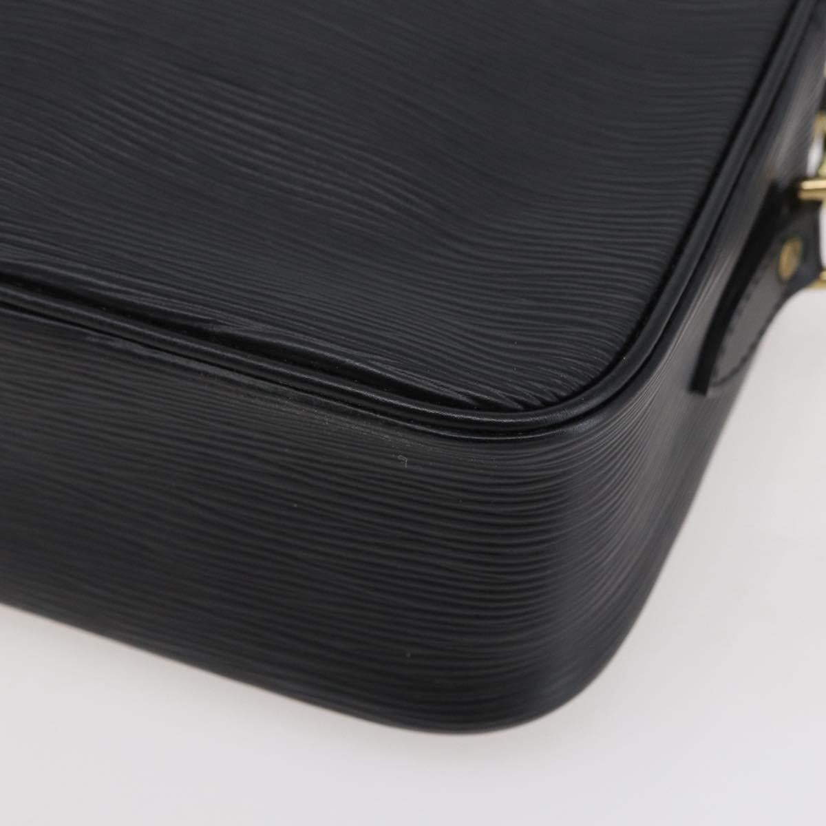LOUIS VUITTON Epi Trocadero 27 Shoulder Bag Black M52312 LV Auth 144997A