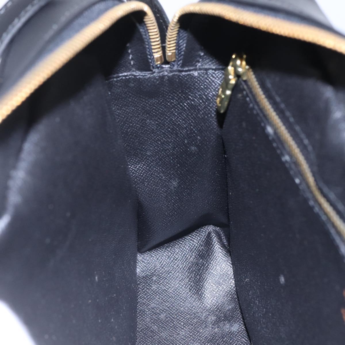 LOUIS VUITTON Epi Trocadero 27 Shoulder Bag Black M52312 LV Auth 144997