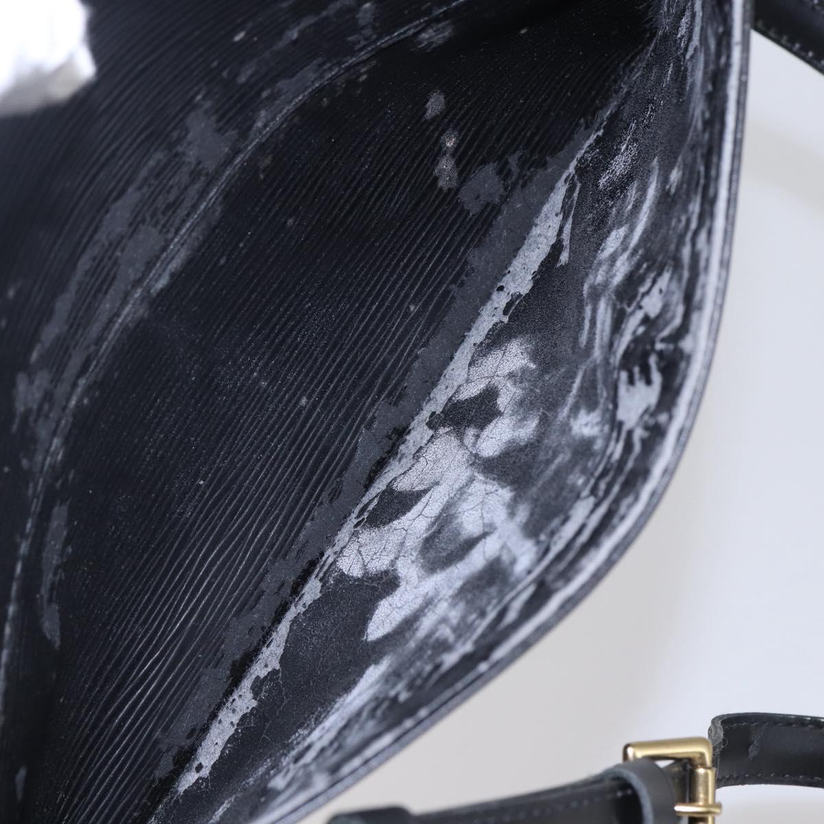 LOUIS VUITTON Epi Trocadero 27 Shoulder Bag Black M52312 LV Auth 144997