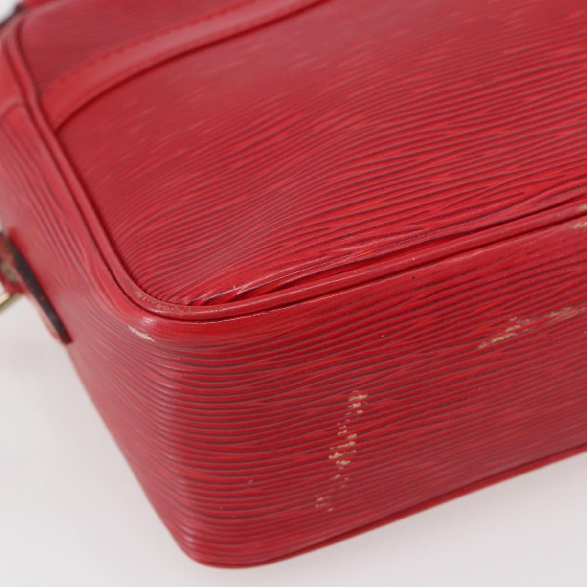 LOUIS VUITTON Epi Trocadero 27 Shoulder Bag Red M52317 LV Auth 144998