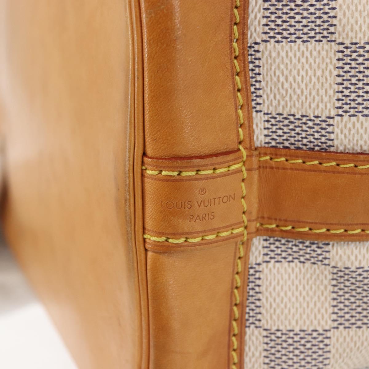 LOUIS VUITTON Damier Azur Noe BB Shoulder Bag N41220 LV Auth 144999