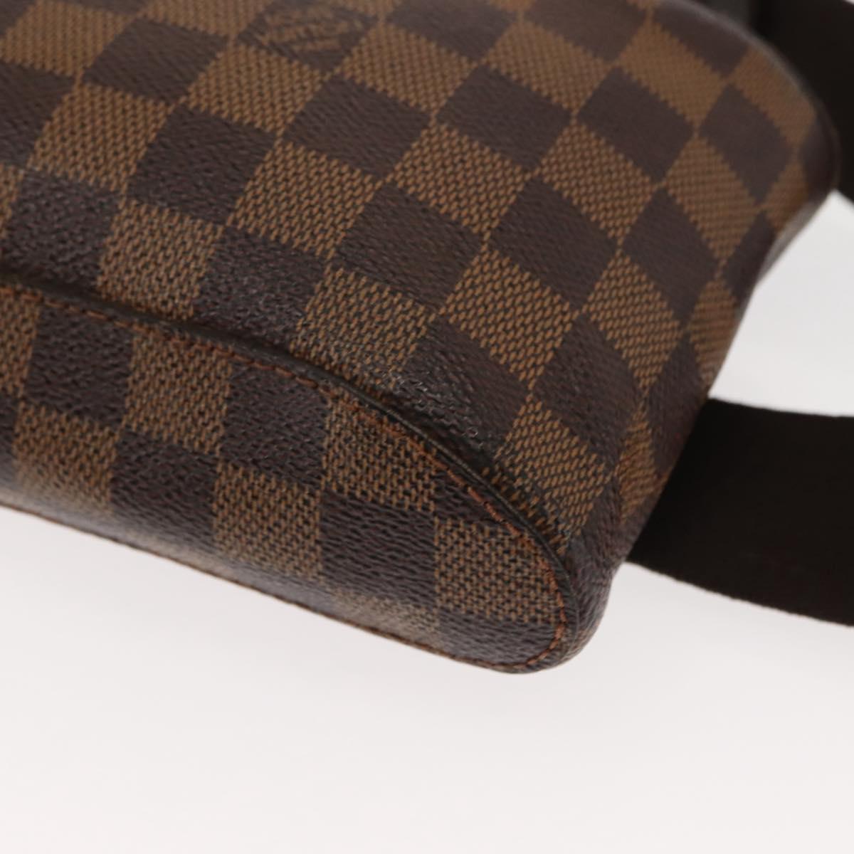 LOUIS VUITTON Damier Ebene Geronimos Shoulder Bag N51994 LV Auth 145000