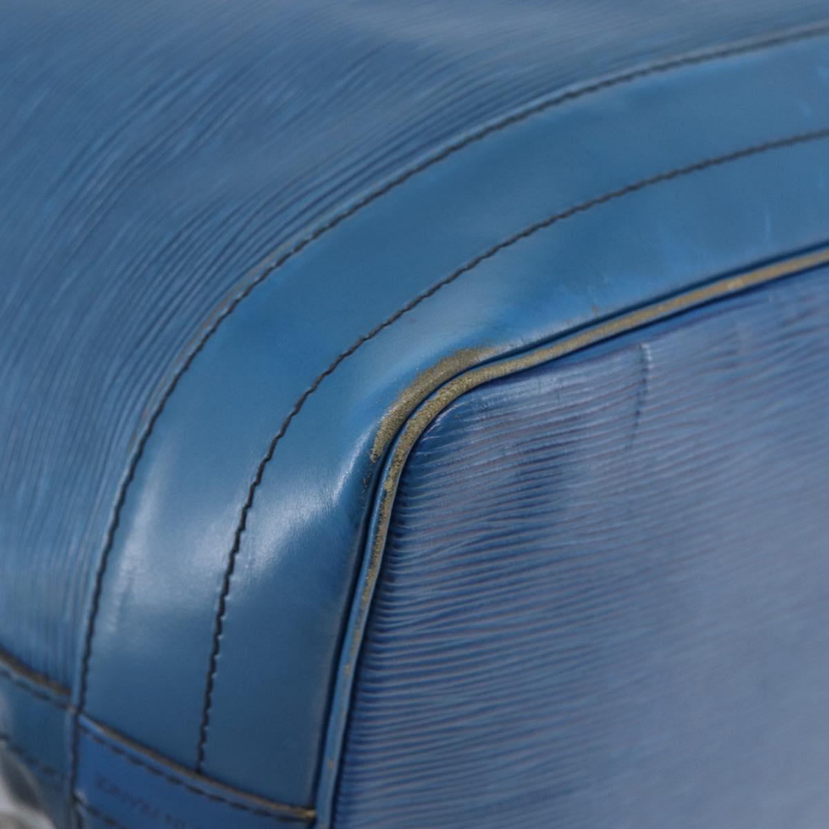 LOUIS VUITTON Epi Noe Shoulder Bag Toledo Blue M44005 LV Auth 145031