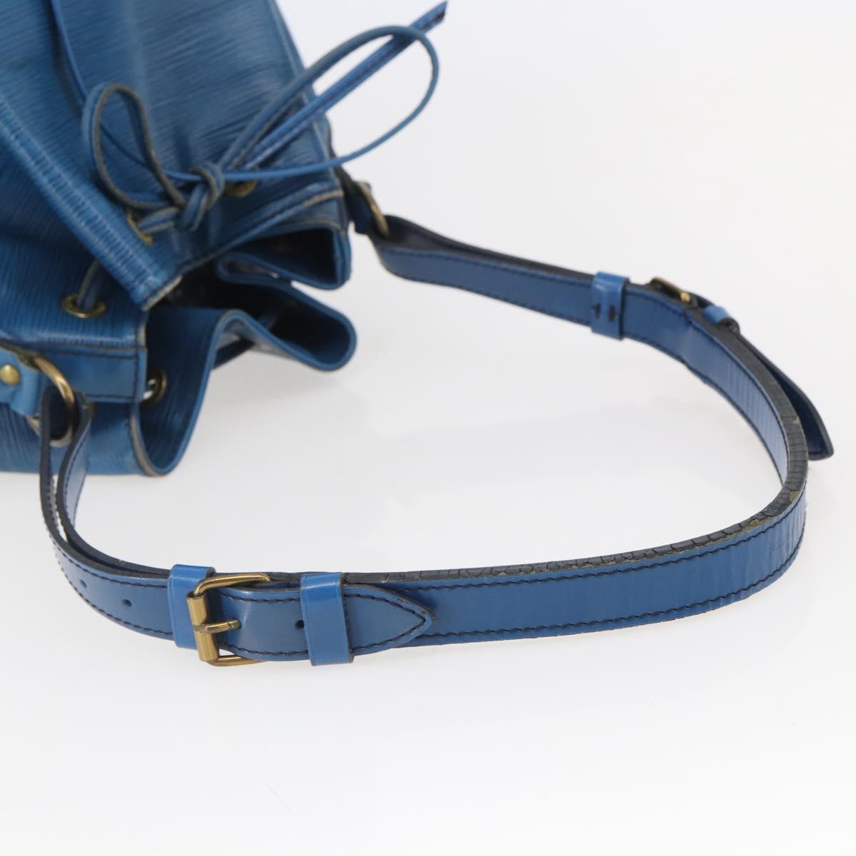 LOUIS VUITTON Epi Noe Shoulder Bag Toledo Blue M44005 LV Auth 145031