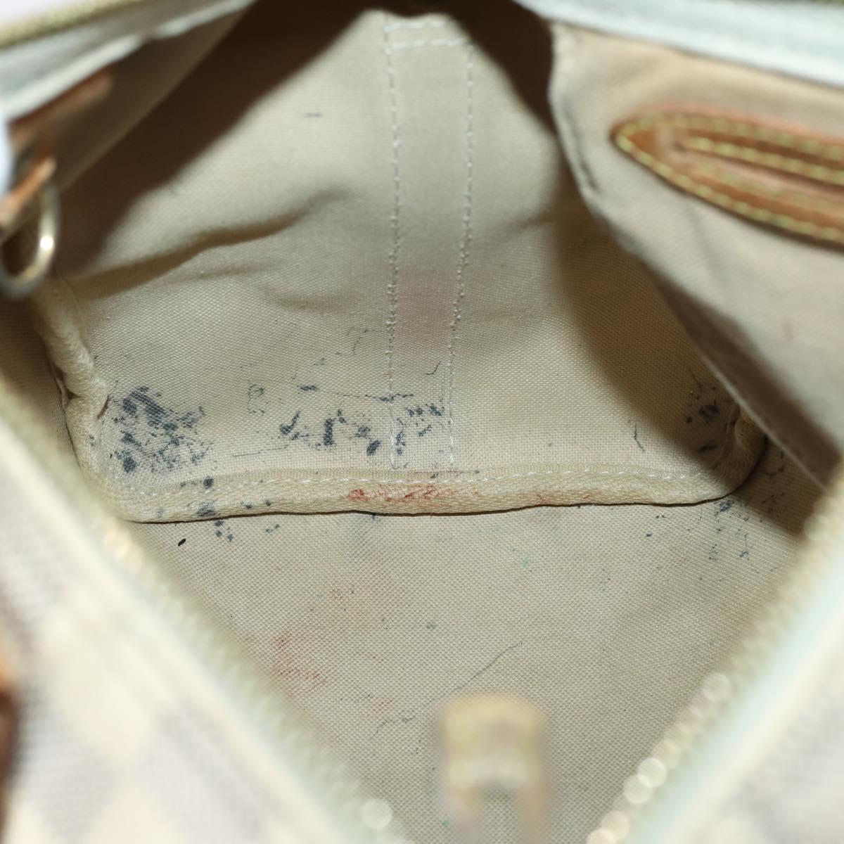 LOUIS VUITTON Damier Azur Speedy Bandouliere 25 Hand Bag N41000 LV Auth 145036