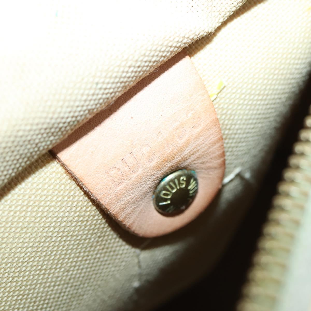 LOUIS VUITTON Damier Azur Speedy Bandouliere 25 Hand Bag N41000 LV Auth 145036