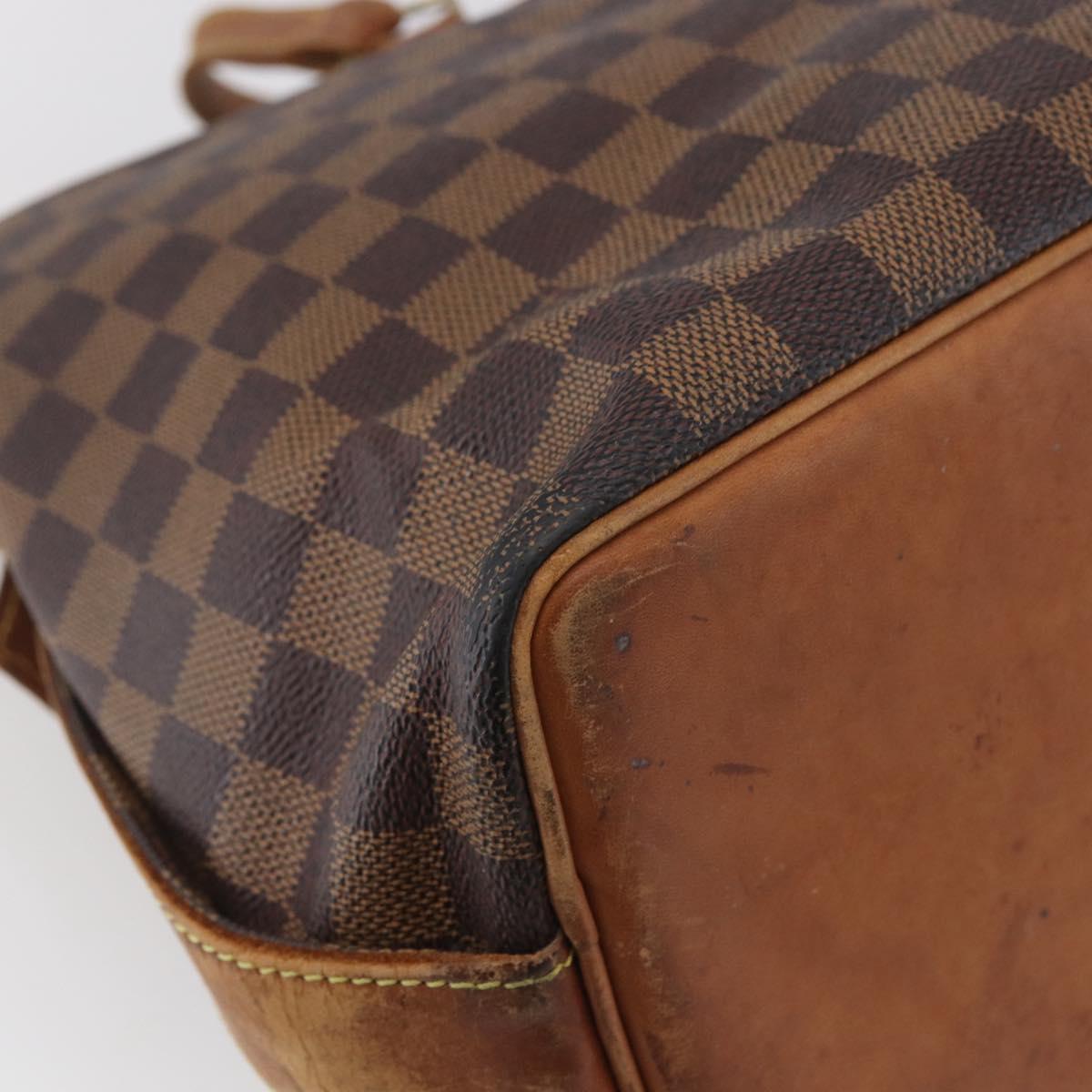 LOUIS VUITTON Damier Ebene Colombine Bag 100th anniversary N99037 Auth 145038