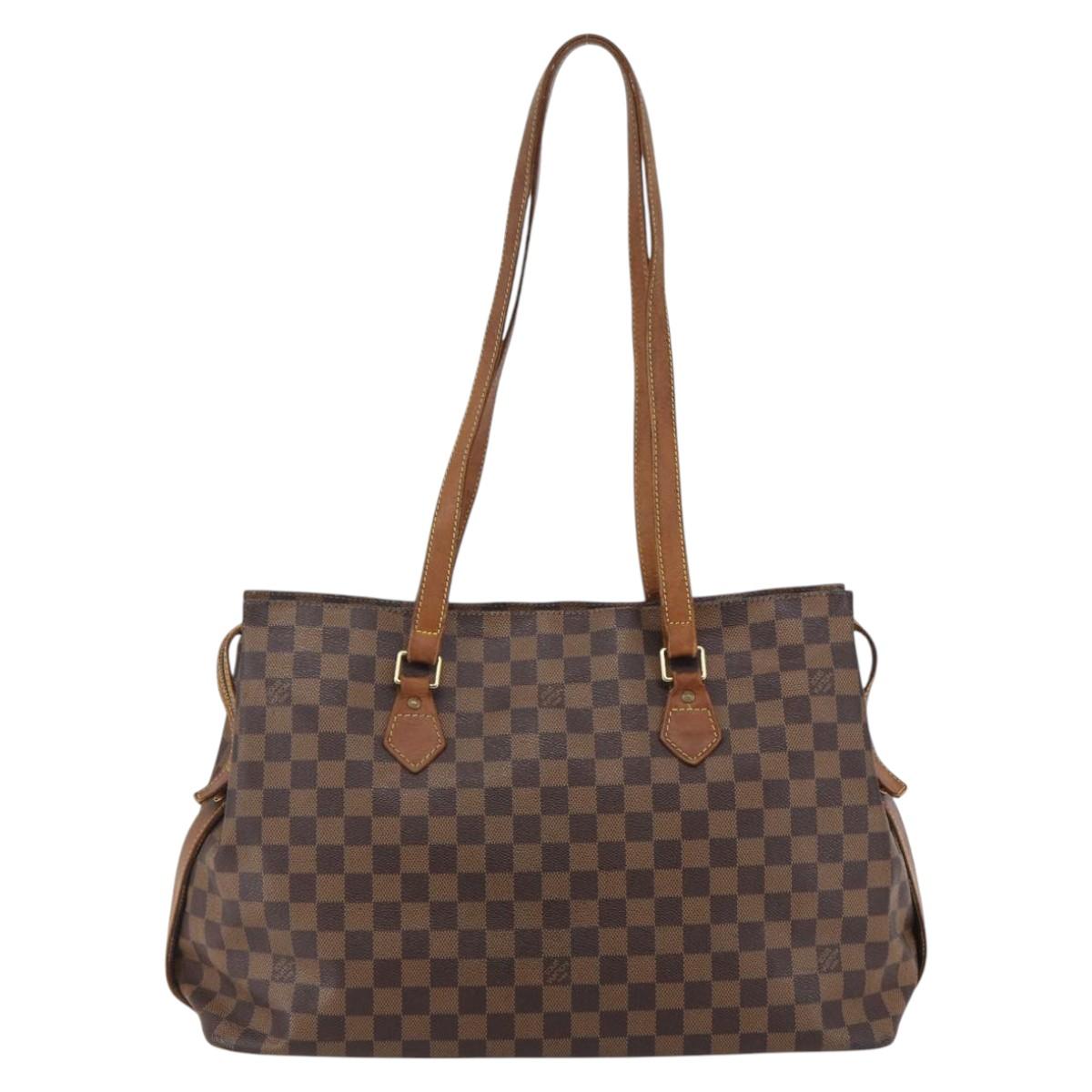 LOUIS VUITTON Damier Ebene Colombine Bag 100th anniversary N99037 Auth 145038