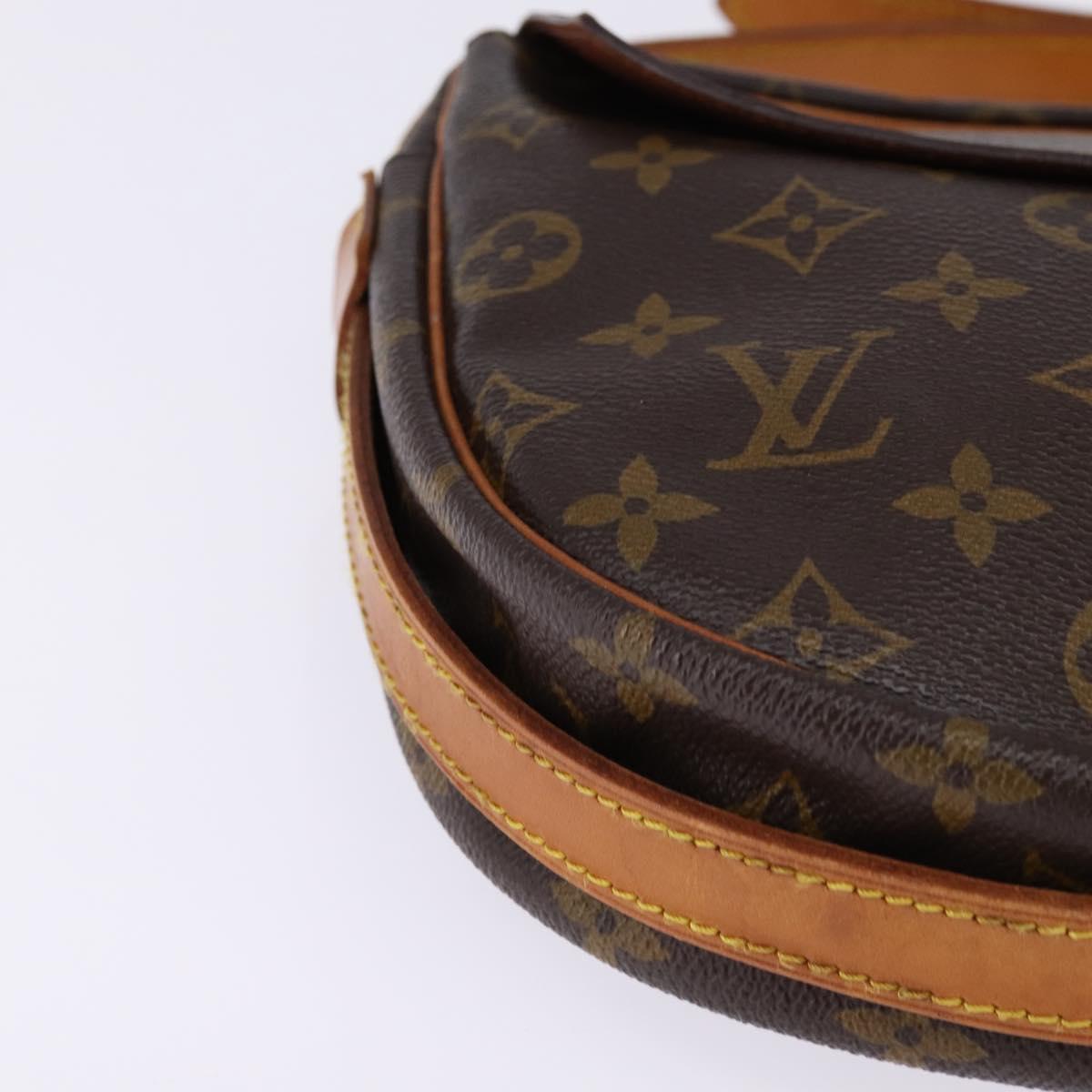 LOUIS VUITTON Monogram Jeune Fille GM Shoulder Bag M51225 LV Auth 145042