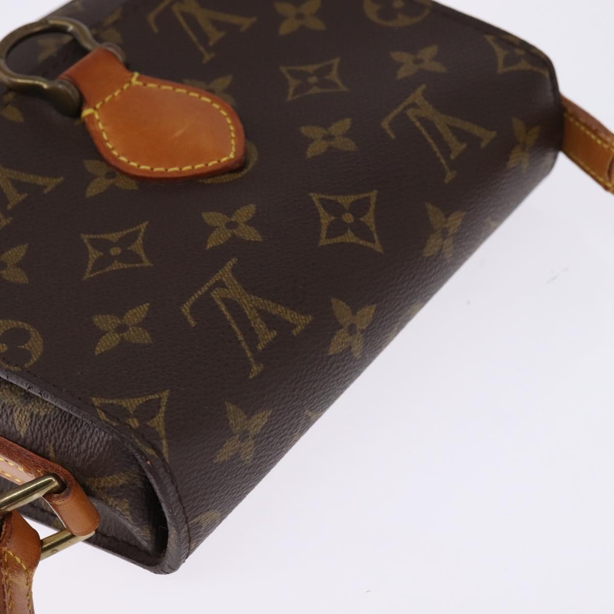 LOUIS VUITTON Monogram Saint Cloud PM Shoulder Bag M51244 LV Auth 145043