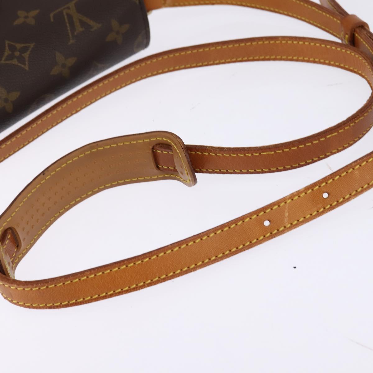 LOUIS VUITTON Monogram Saint Cloud PM Shoulder Bag M51244 LV Auth 145043