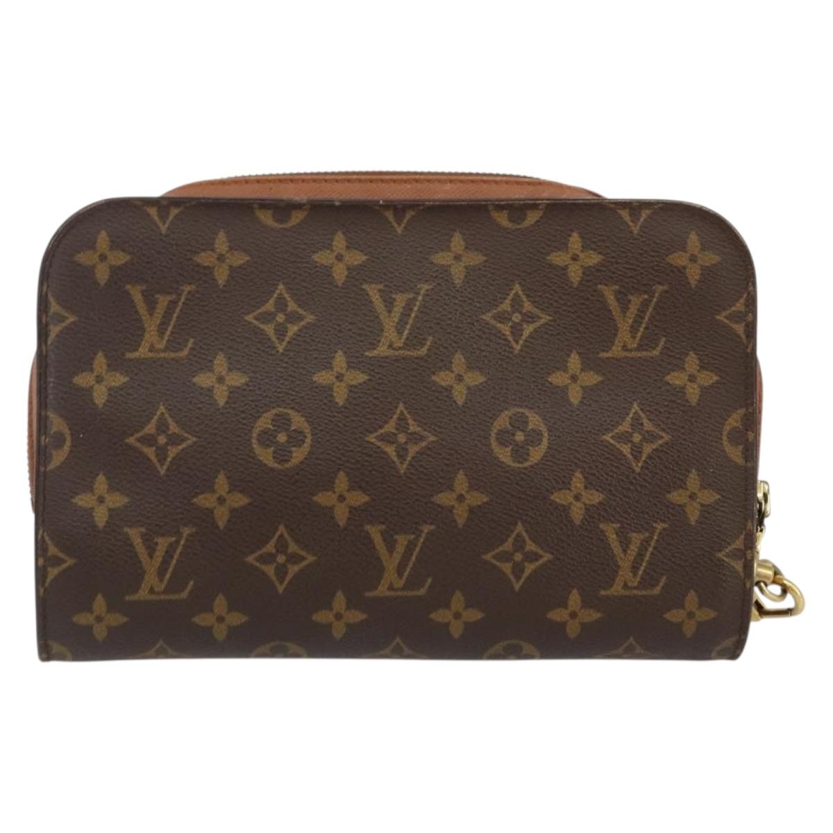 LOUIS VUITTON Monogram Orsay Clutch Bag M51790 LV Auth 145044