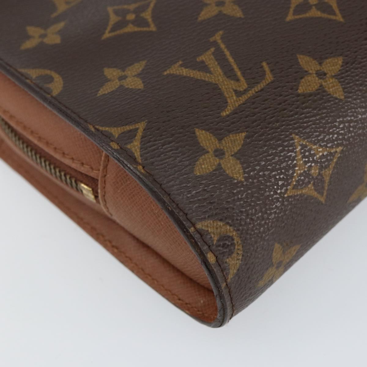 LOUIS VUITTON Monogram Orsay Clutch Bag M51790 LV Auth 145044