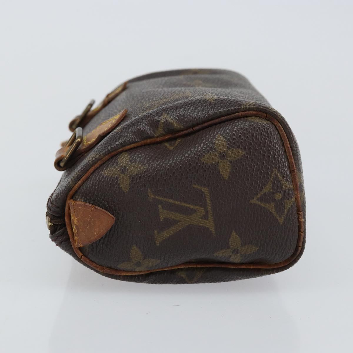 LOUIS VUITTON Monogram Mini Speedy Hand Bag M41534 LV Auth 145047