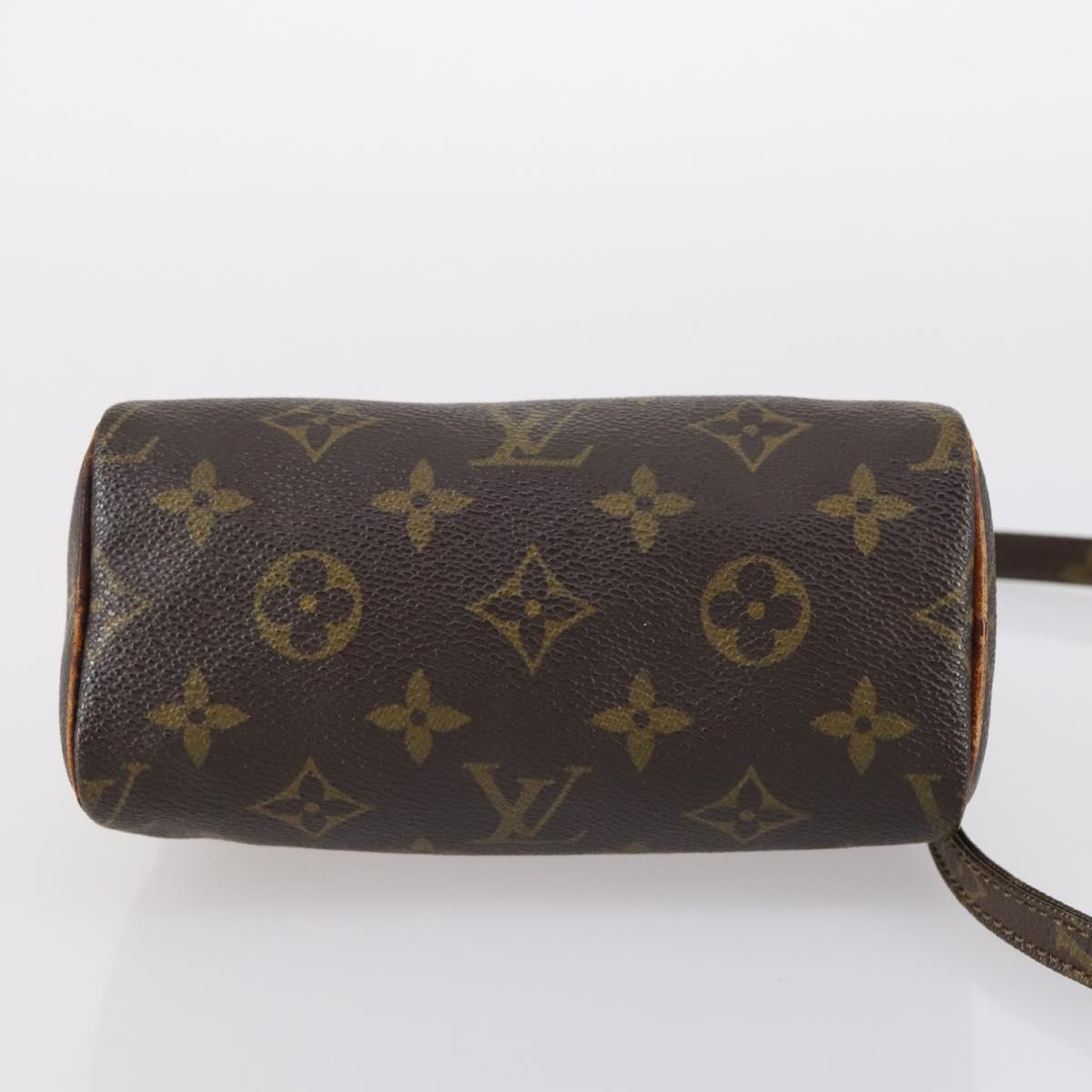 LOUIS VUITTON Monogram Mini Speedy Hand Bag M41534 LV Auth 145048