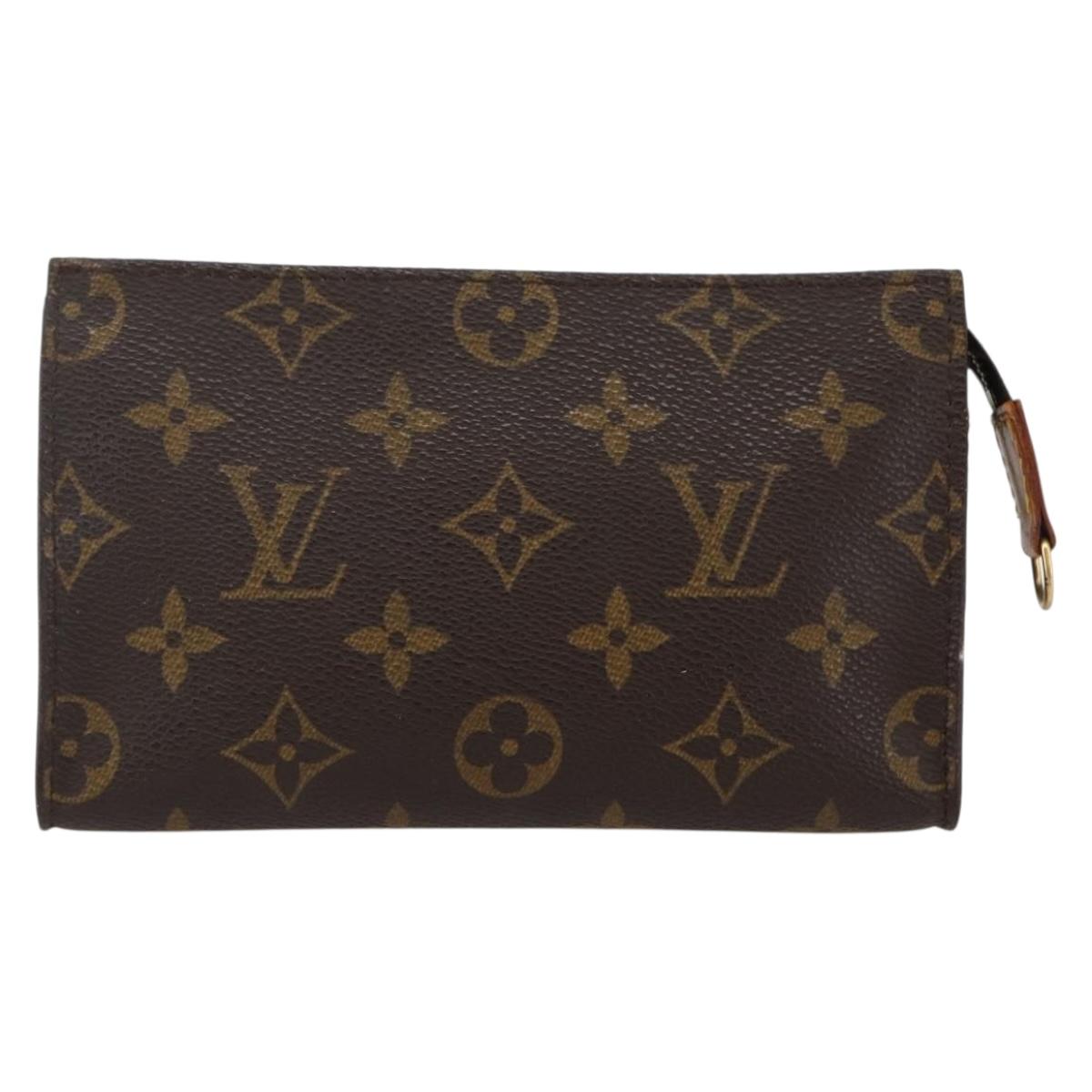 LOUIS VUITTON Monogram Bucket PM Accessory Pouch LV Auth 145050
