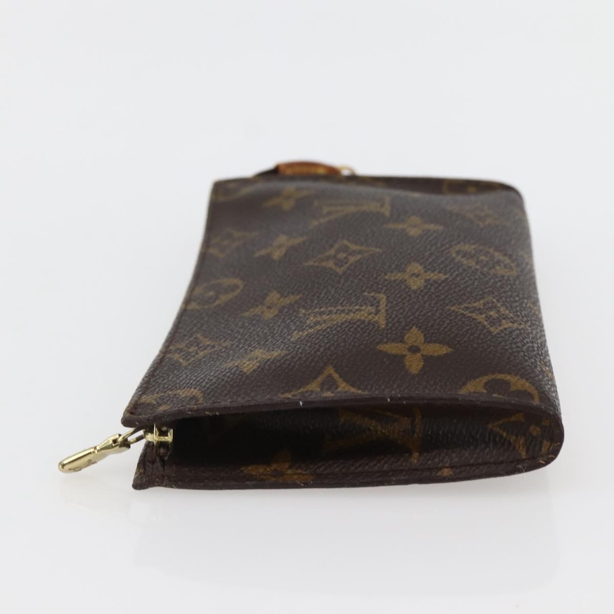LOUIS VUITTON Monogram Bucket PM Accessory Pouch LV Auth 145050