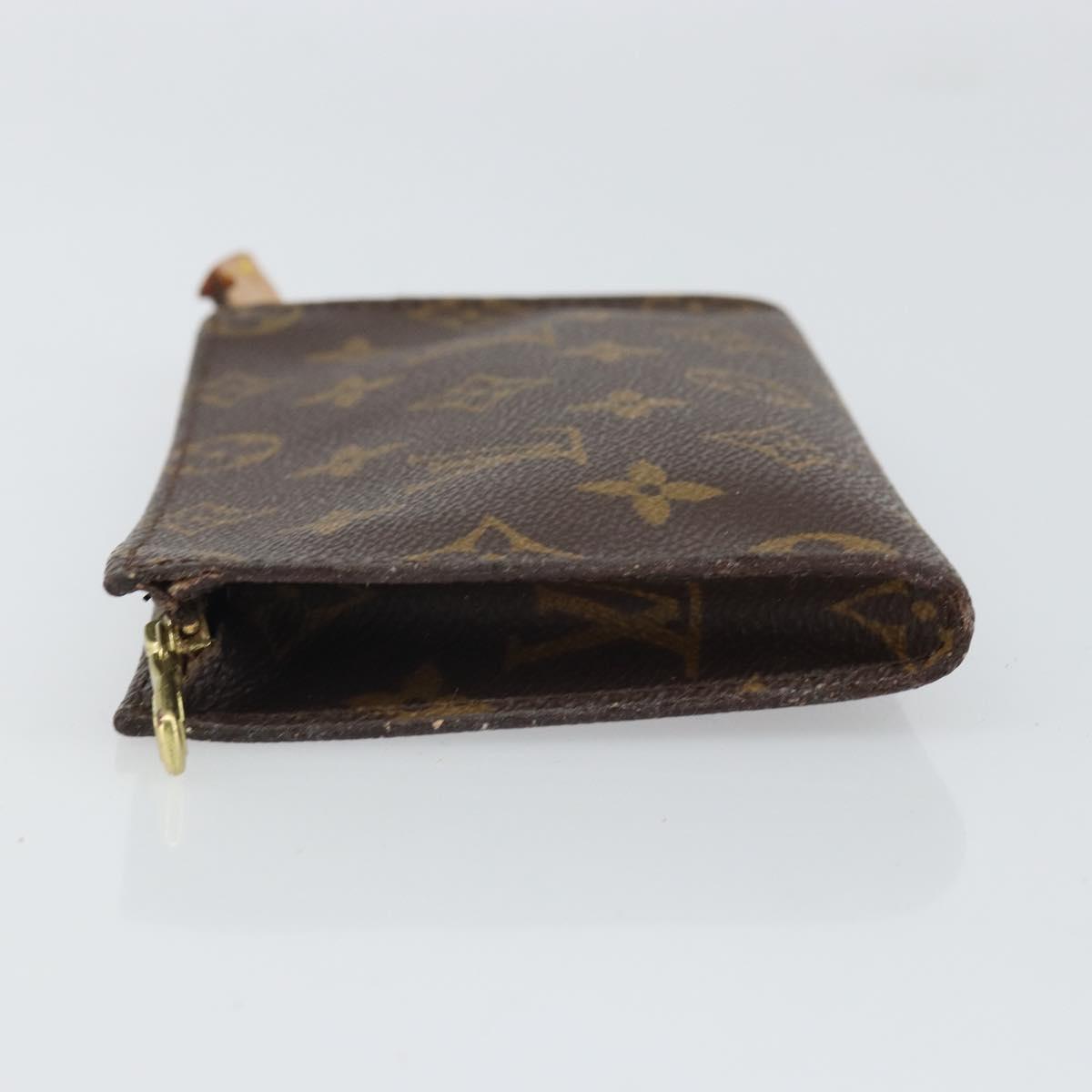 LOUIS VUITTON Monogram Bucket PM Accessory Pouch LV Auth 145051