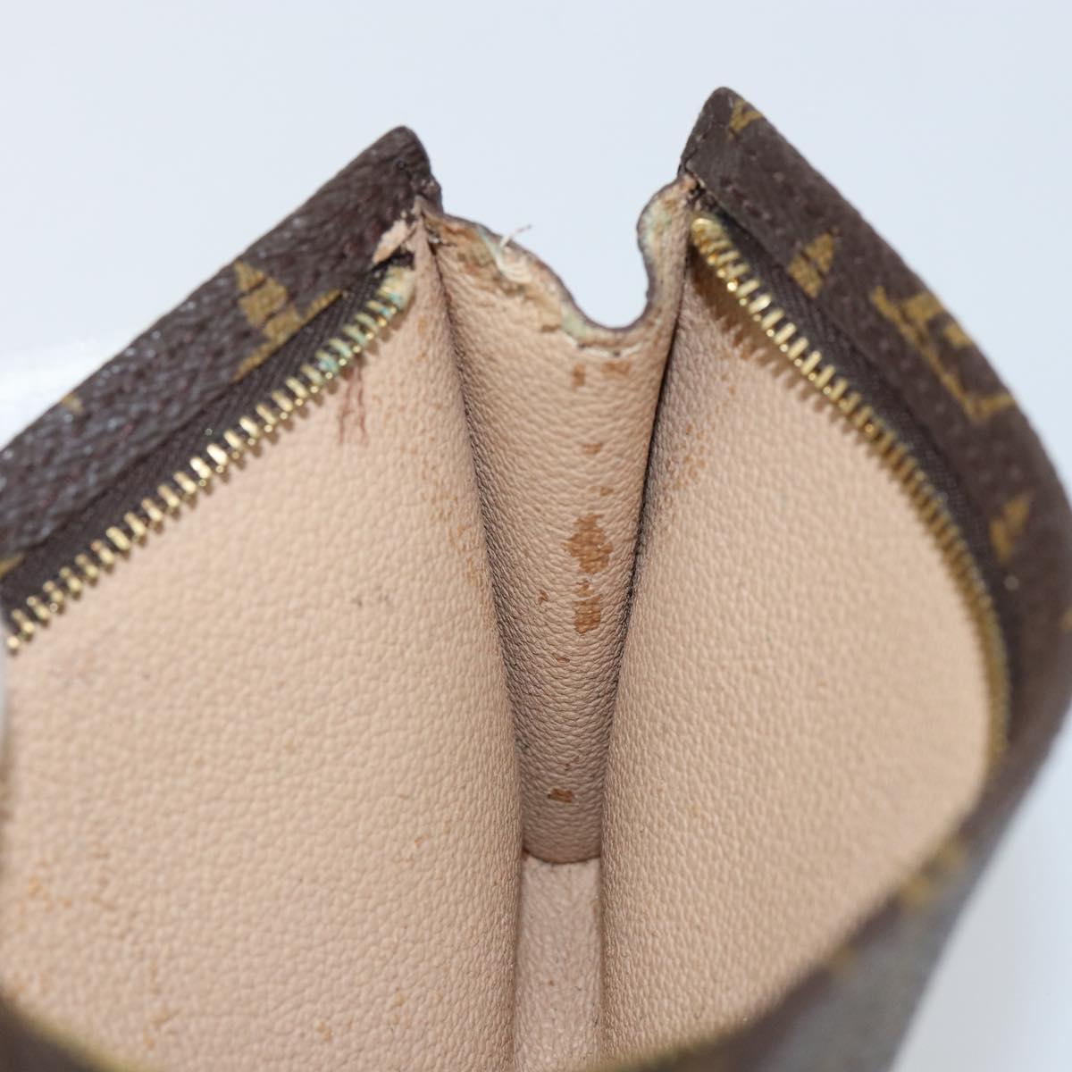 LOUIS VUITTON Monogram Bucket PM Accessory Pouch LV Auth 145052