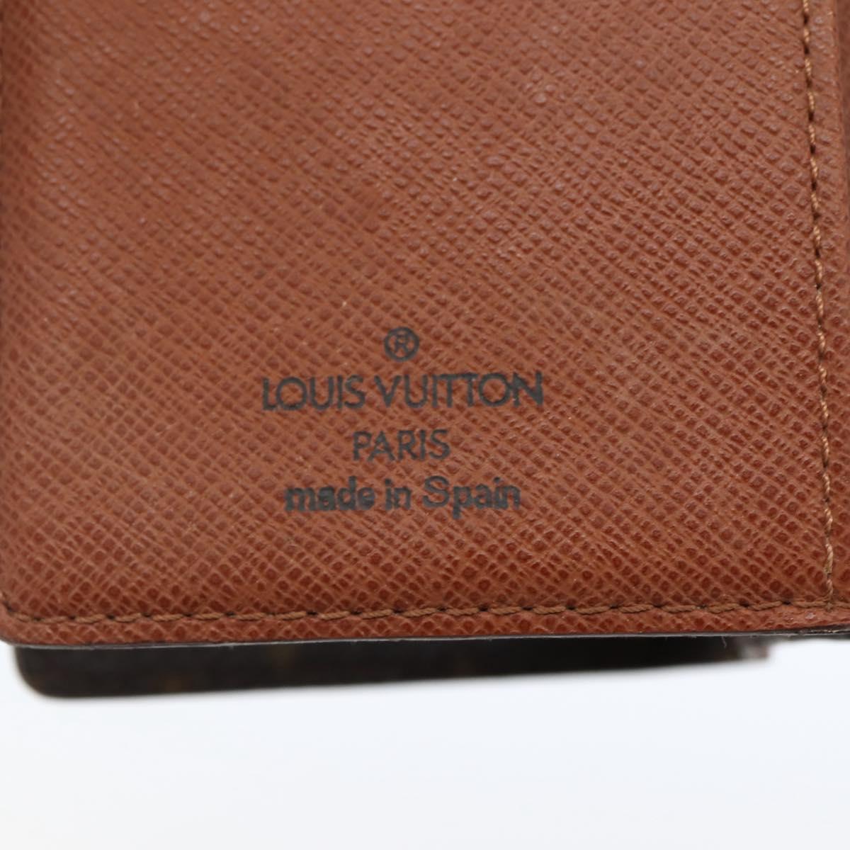 LOUIS VUITTON Monogram Agenda PM Day Planner Cover R20005 LV Auth 145053