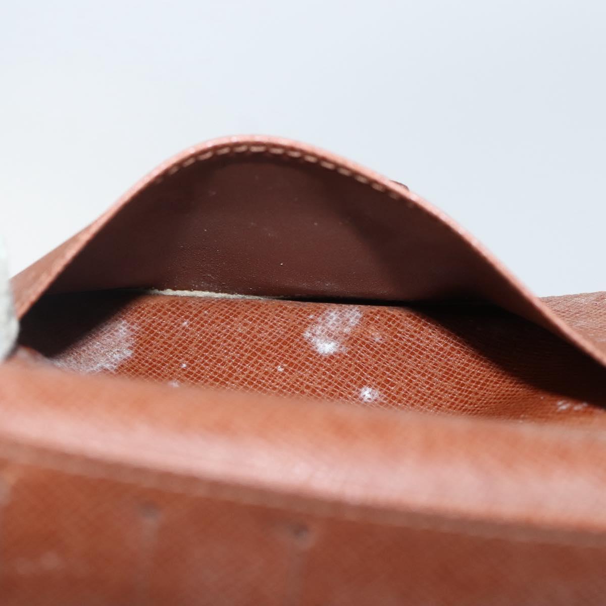 LOUIS VUITTON Monogram Agenda PM Day Planner Cover R20005 LV Auth 145053