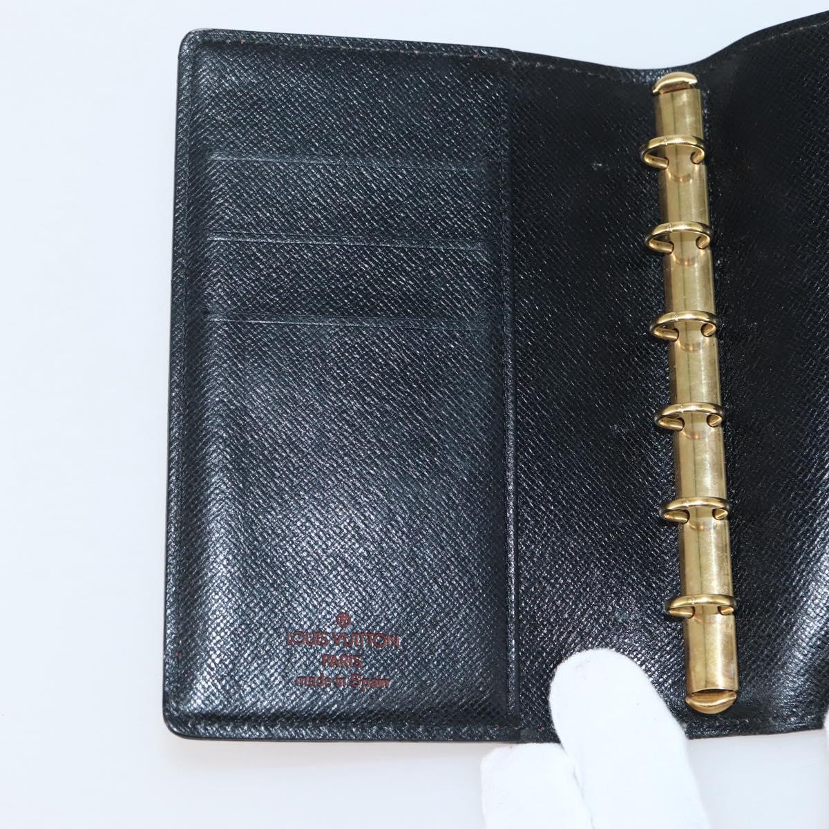 LOUIS VUITTON Epi Agenda PM Day Planner Cover Red R20057 LV Auth 145055