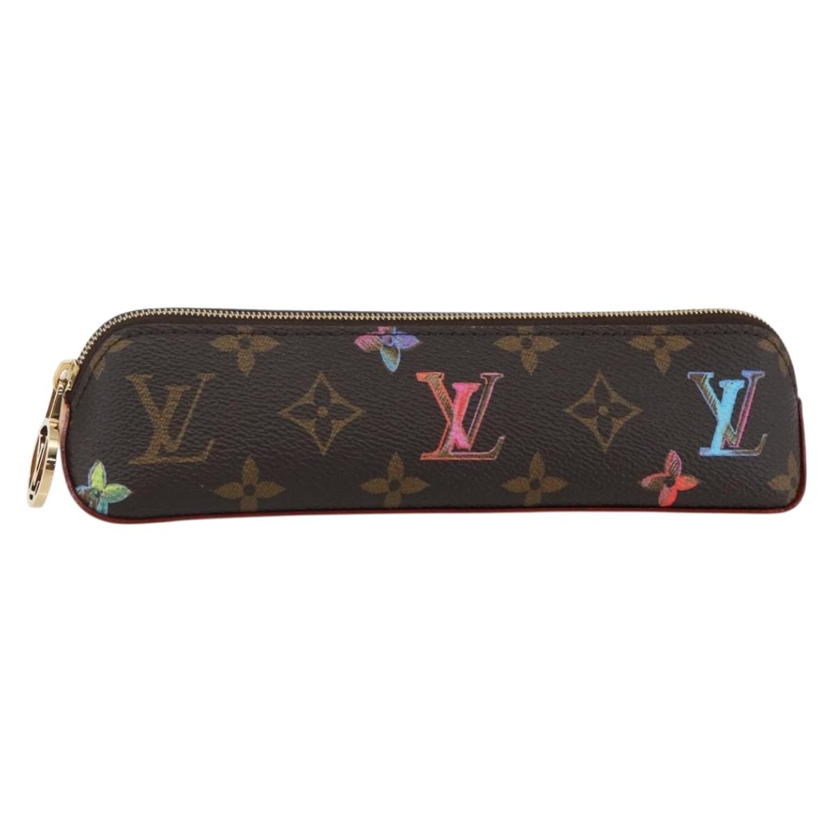 LOUIS VUITTON Monogram Trousse Elizabeth Pen Case GI0907 LV Auth 145058A