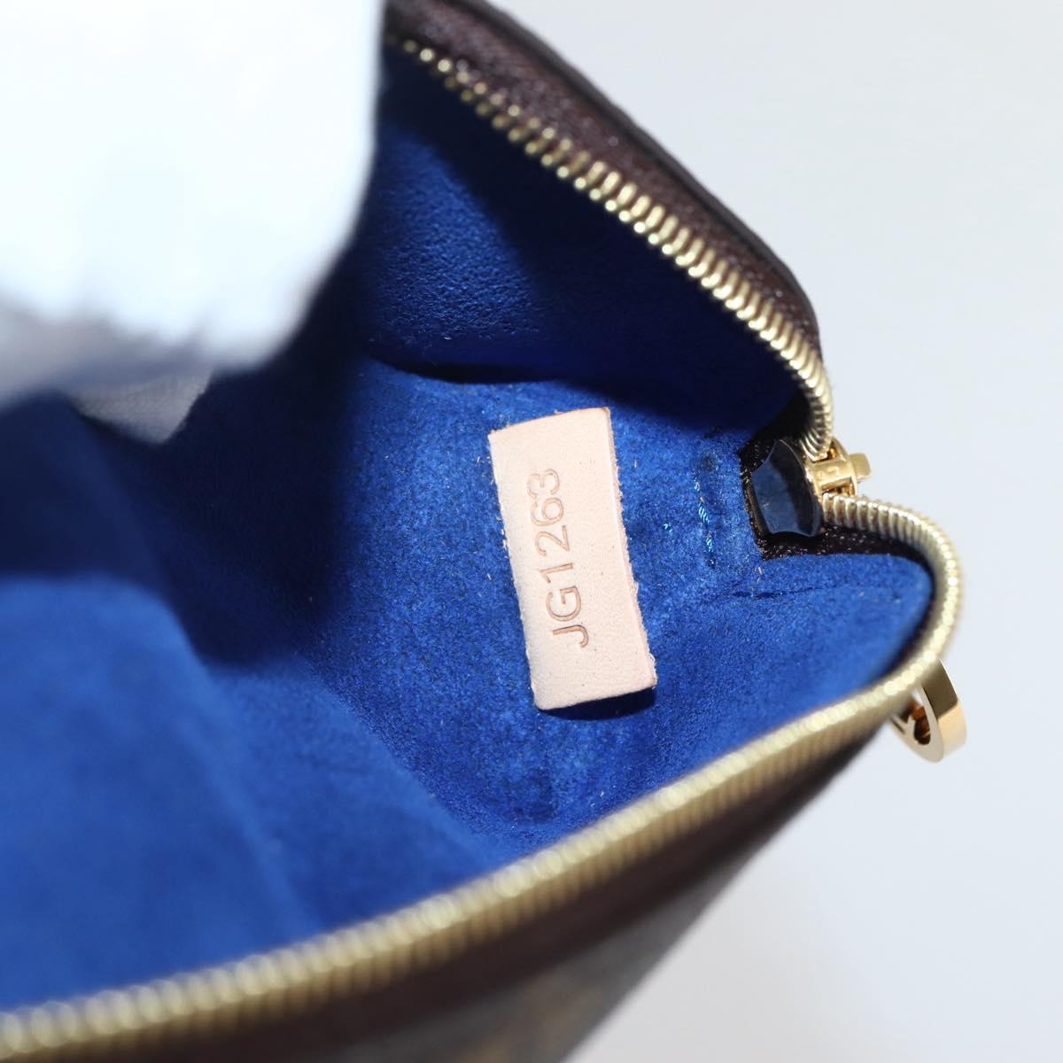 LOUIS VUITTON Monogram Trousse Elizabeth Pen Case GI0907 LV Auth 145058A