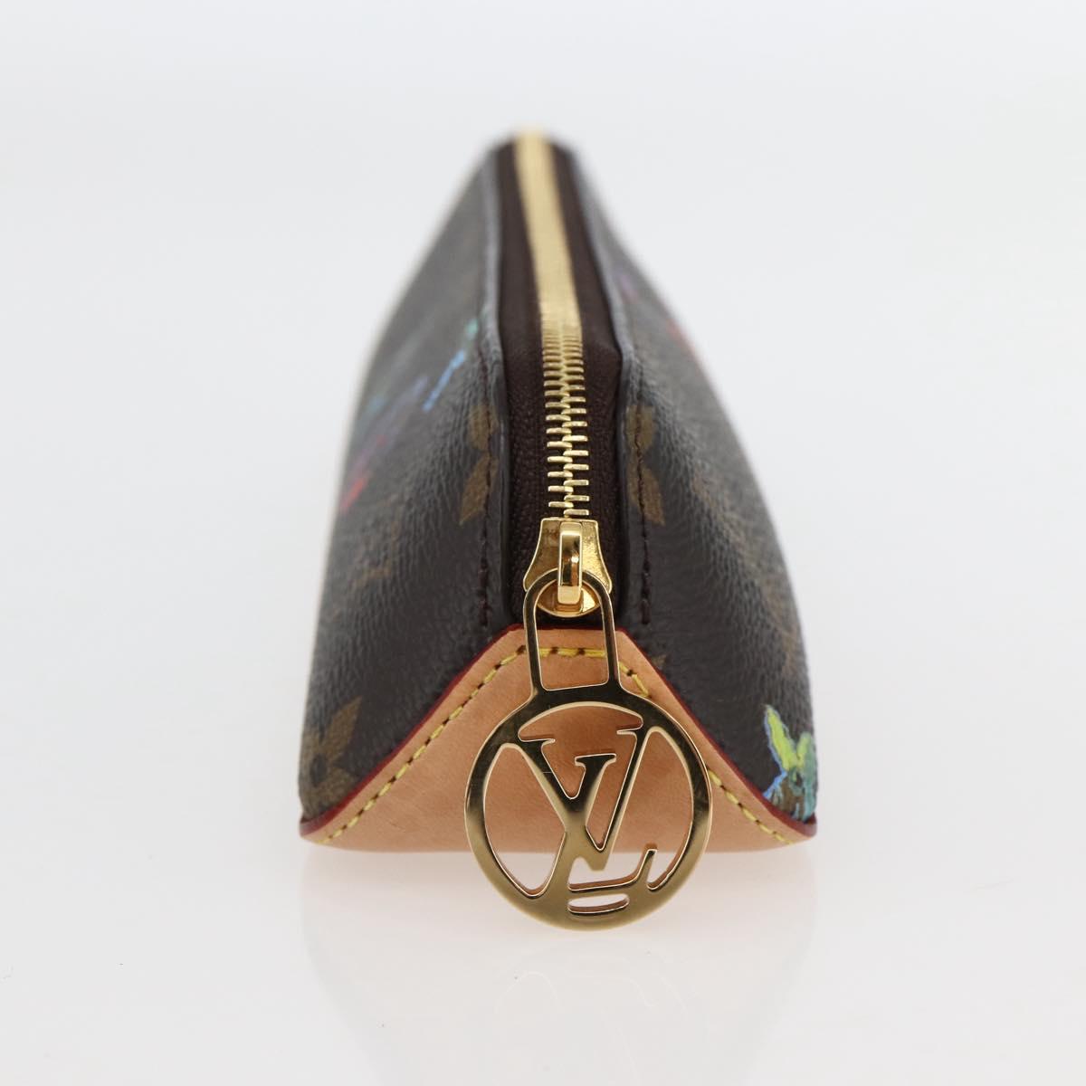 LOUIS VUITTON Monogram Trousse Elizabeth Pen Case GI0907 LV Auth 145058A