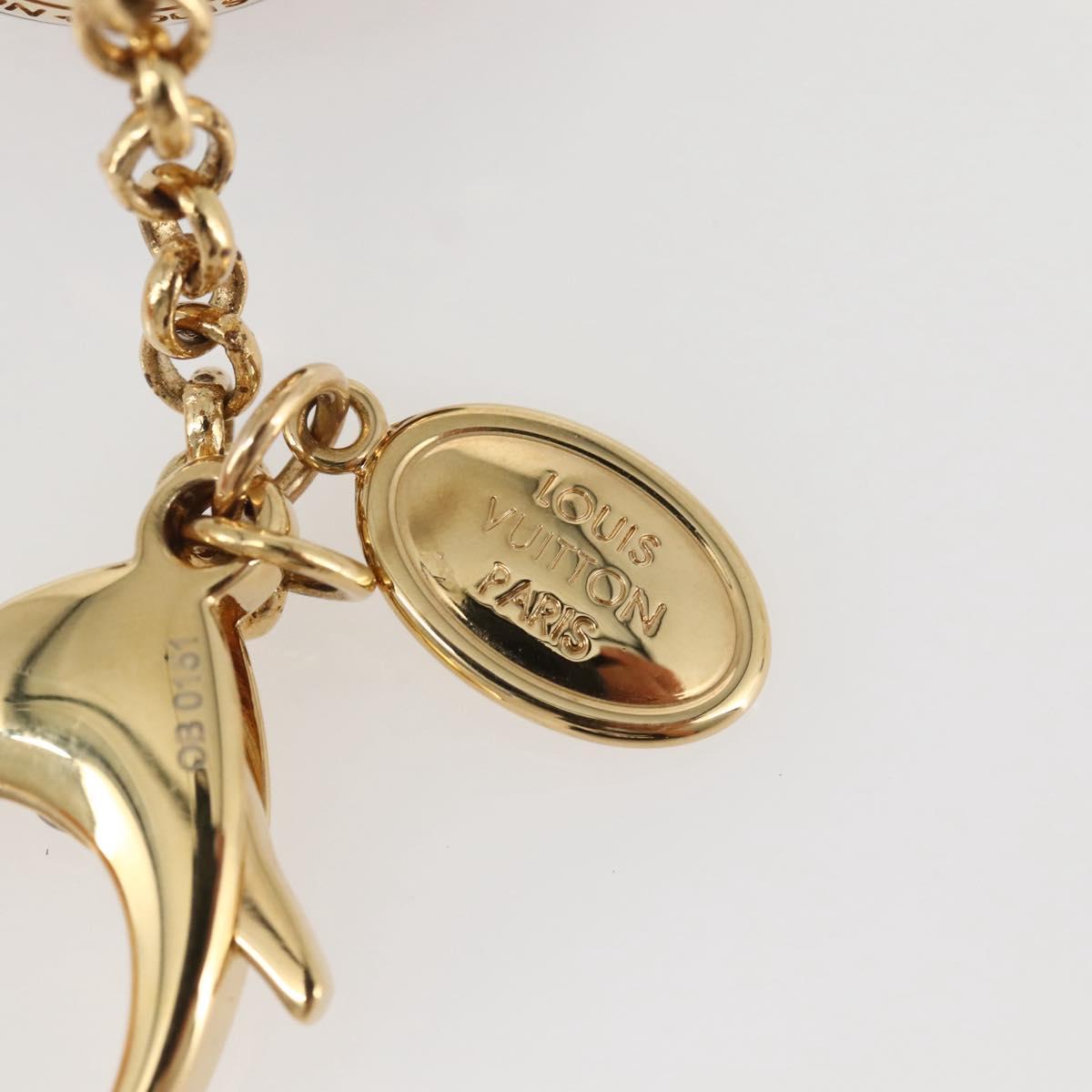 LOUIS VUITTON BijouxSac Montgolfier Charm metal Gold M66370 LV Auth 145064A