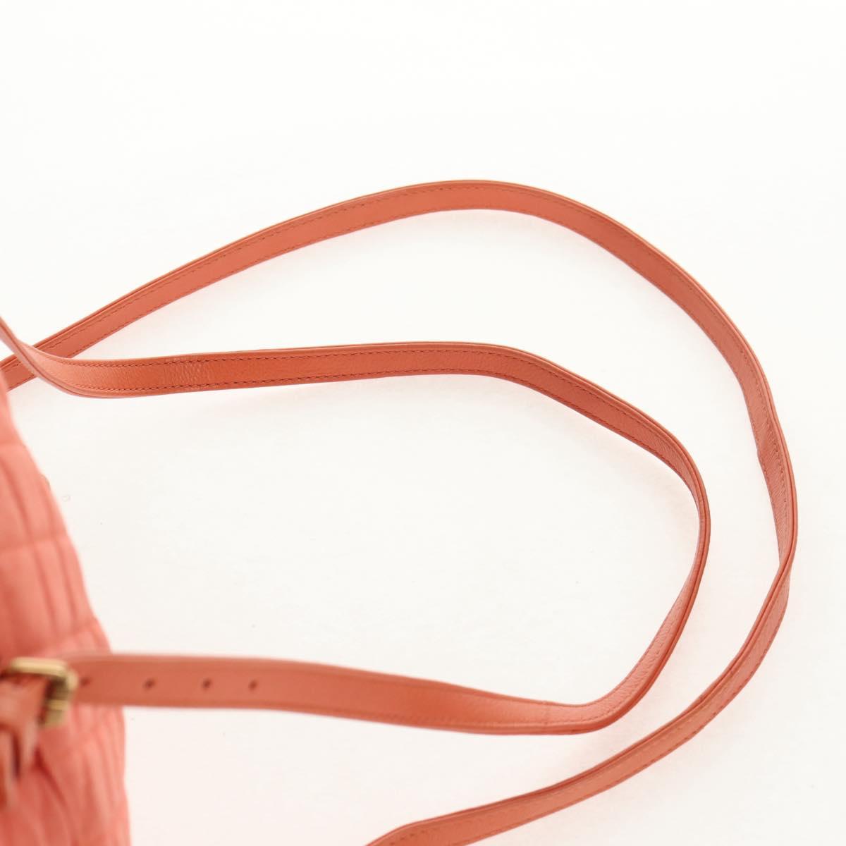 CHANEL Matelasse Backpack Denim Pink Gold CC Auth 145070AM