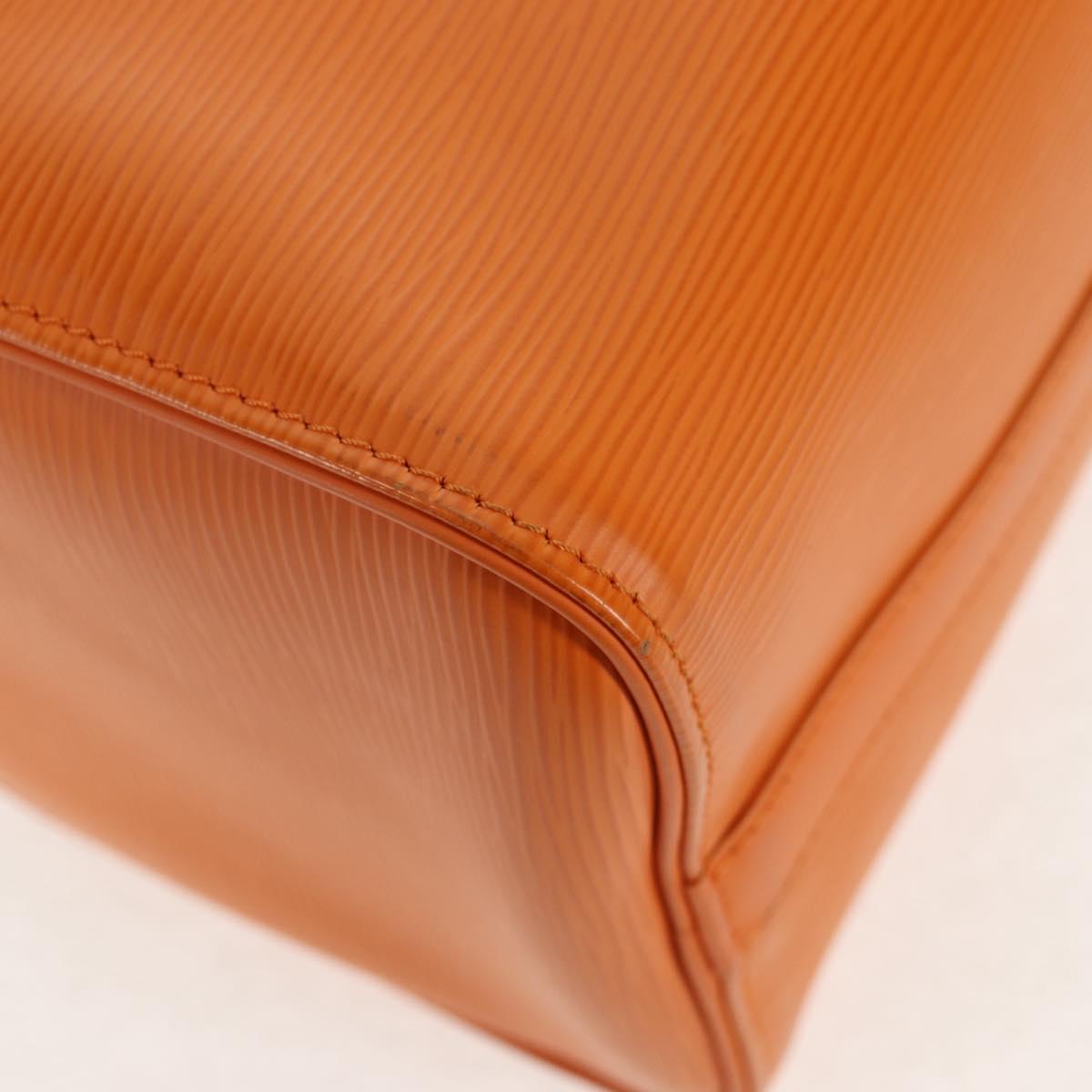 LOUIS VUITTON Epi Speedy 25 Hand Bag Orange Mandarin M5903H LV Auth 145079V