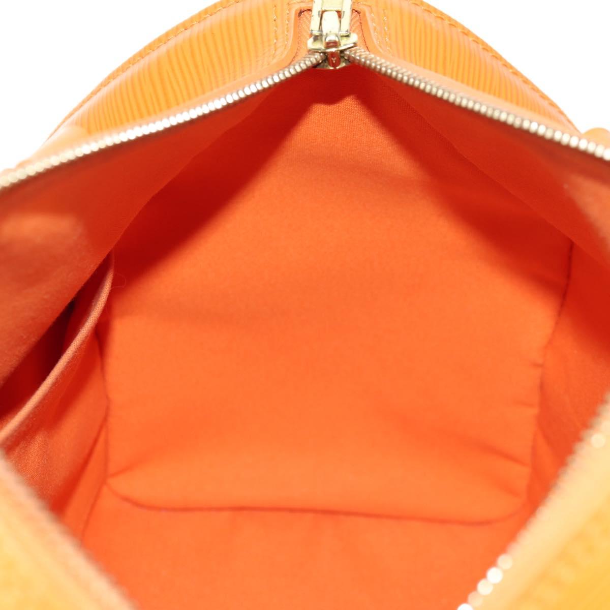 LOUIS VUITTON Epi Speedy 25 Hand Bag Orange Mandarin M5903H LV Auth 145079V