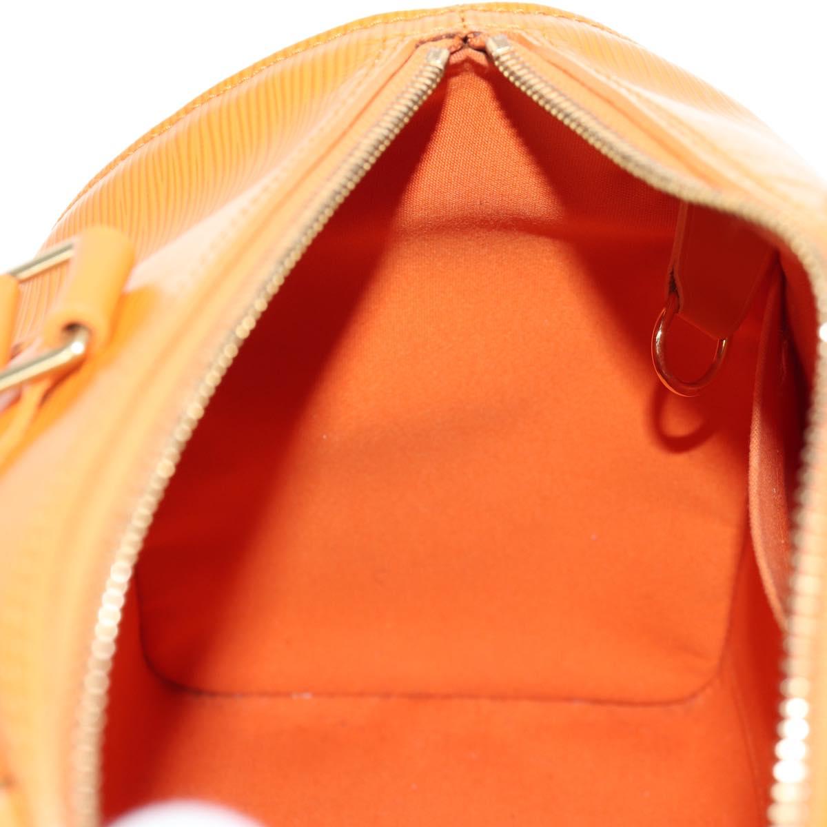 LOUIS VUITTON Epi Speedy 25 Hand Bag Orange Mandarin M5903H LV Auth 145079V